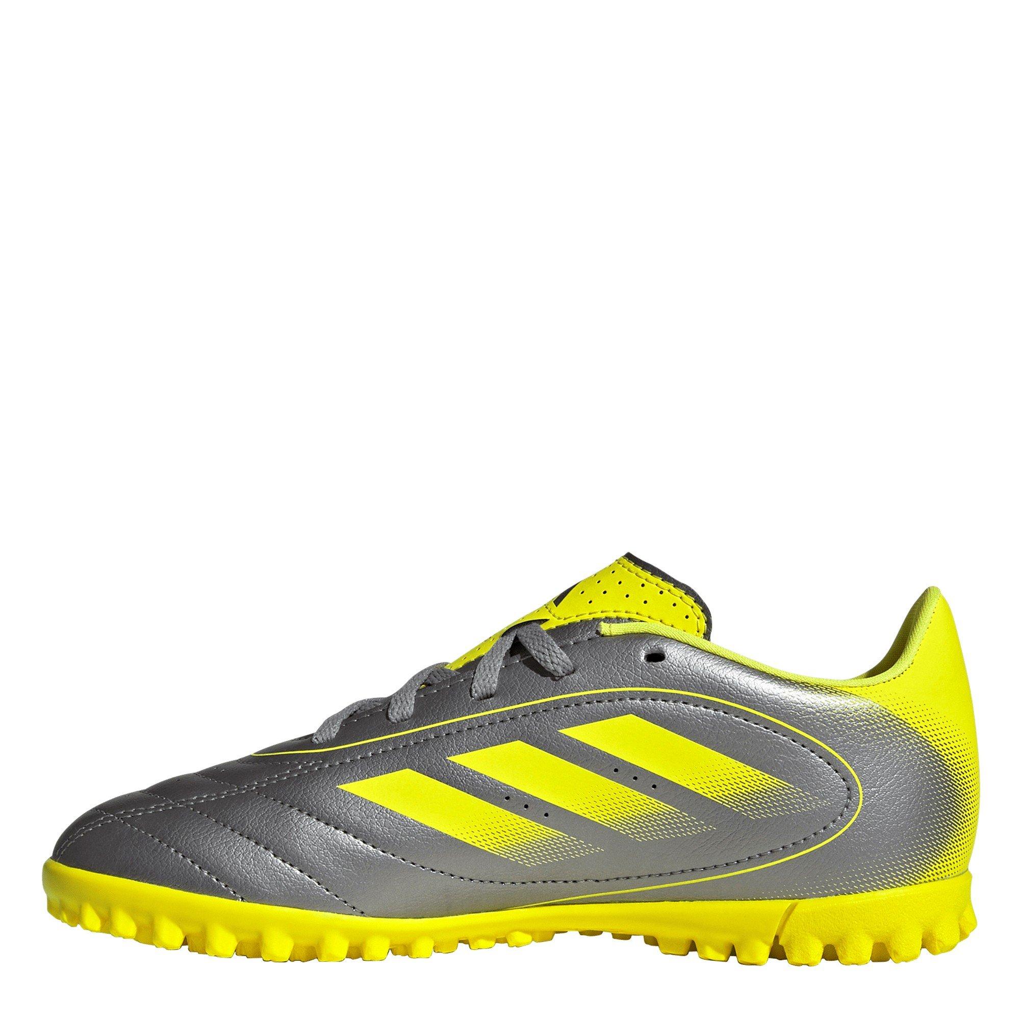 Iron/Solar Lemn - adidas - Goletto IX Club Juniors Firm Ground Boots - 2