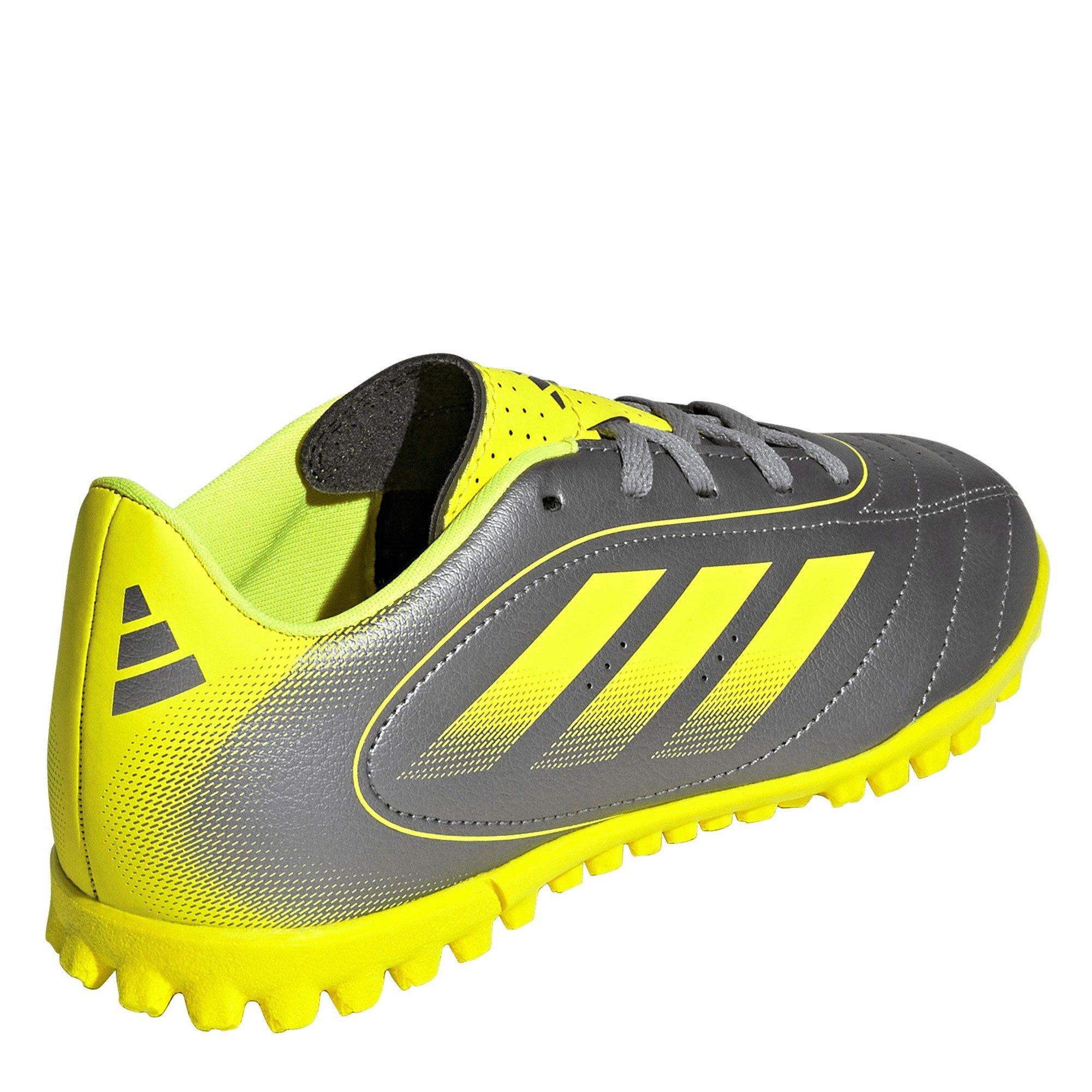 Iron/Solar Lemn - adidas - Goletto IX Club Juniors Firm Ground Boots - 4