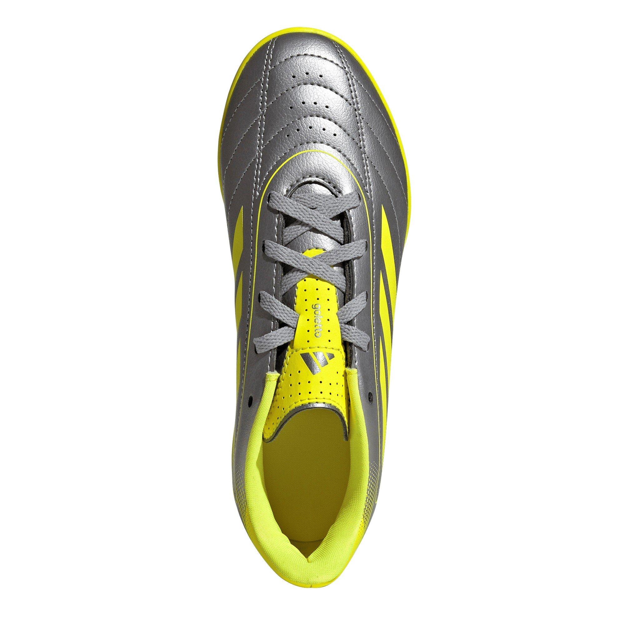 Iron/Solar Lemn - adidas - Goletto IX Club Juniors Firm Ground Boots - 5