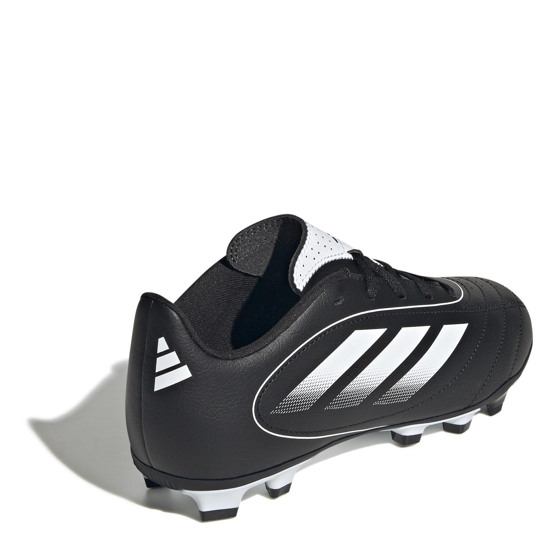 Nero/Bianco - adidas - Goletto VIII Juniors Firm Ground Football Boots - 4
