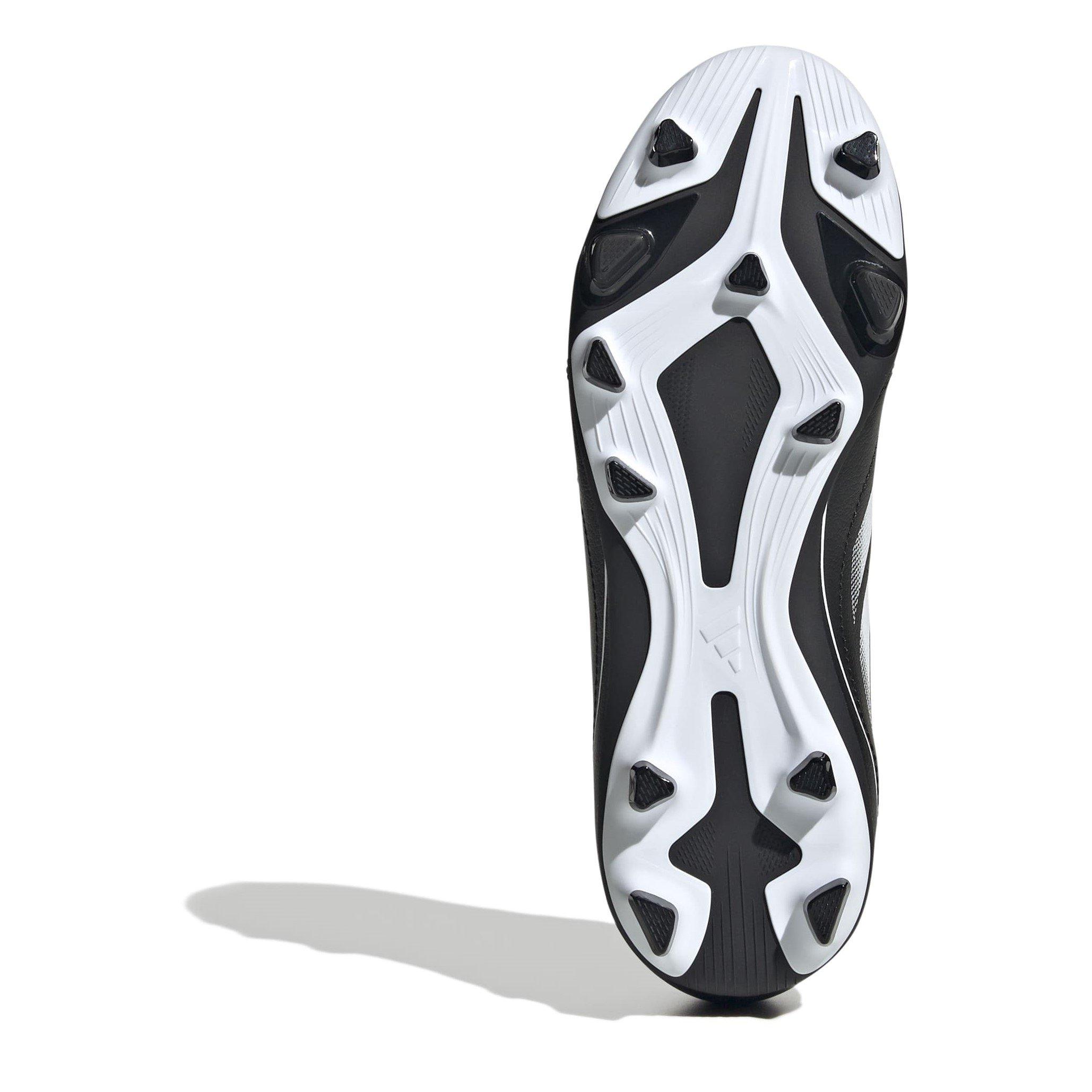 Nero/Bianco - adidas - Goletto VIII Juniors Firm Ground Football Boots - 6