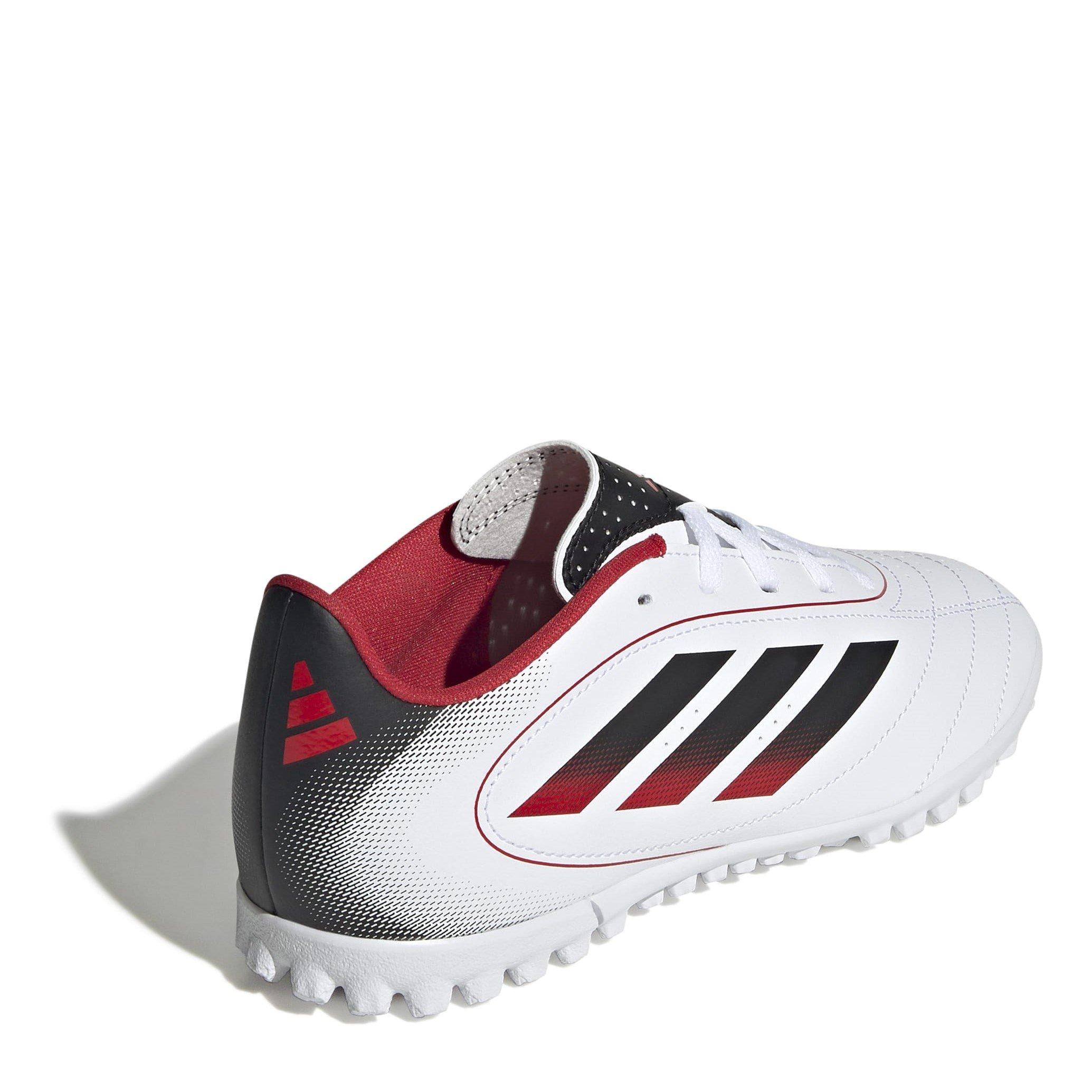 Wit/Zwart - adidas - Goletto Juniors Astro Turf Football Boots - 4