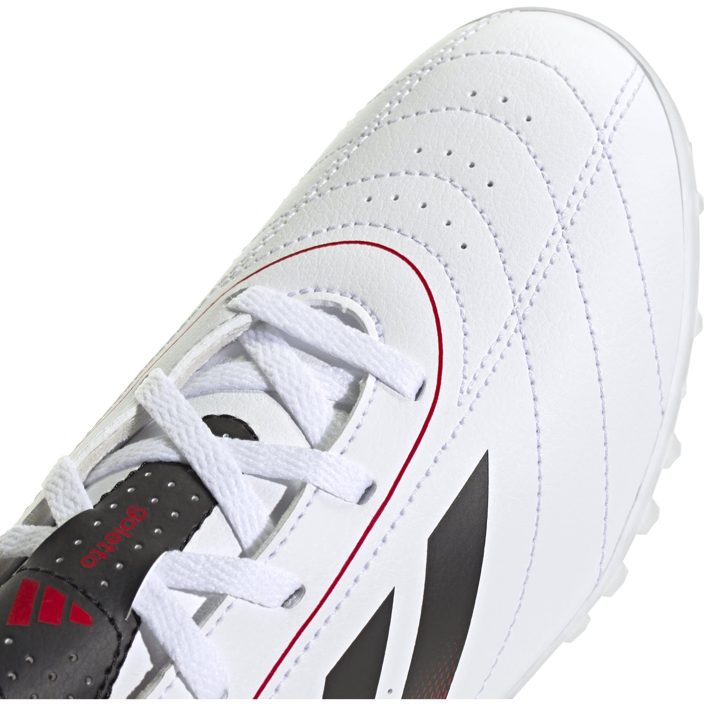 Wit/Zwart - adidas - Goletto Juniors Astro Turf Football Boots - 7