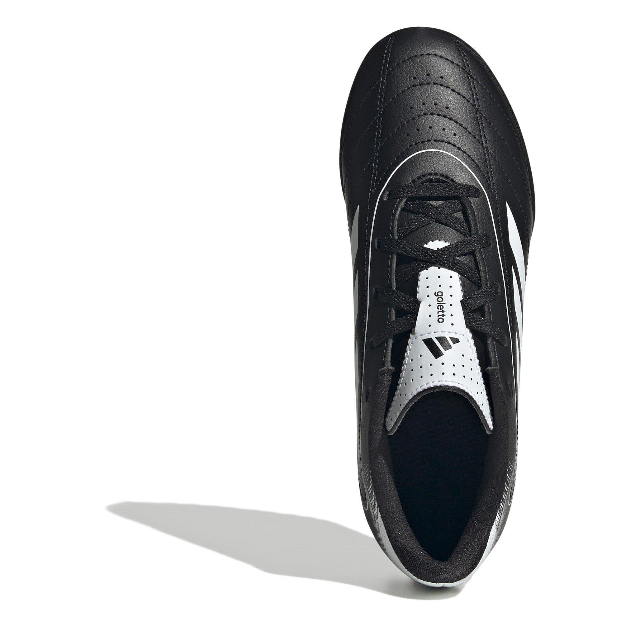 Black/White - adidas - Goletto Juniors Astro Turf Football Boots - 5