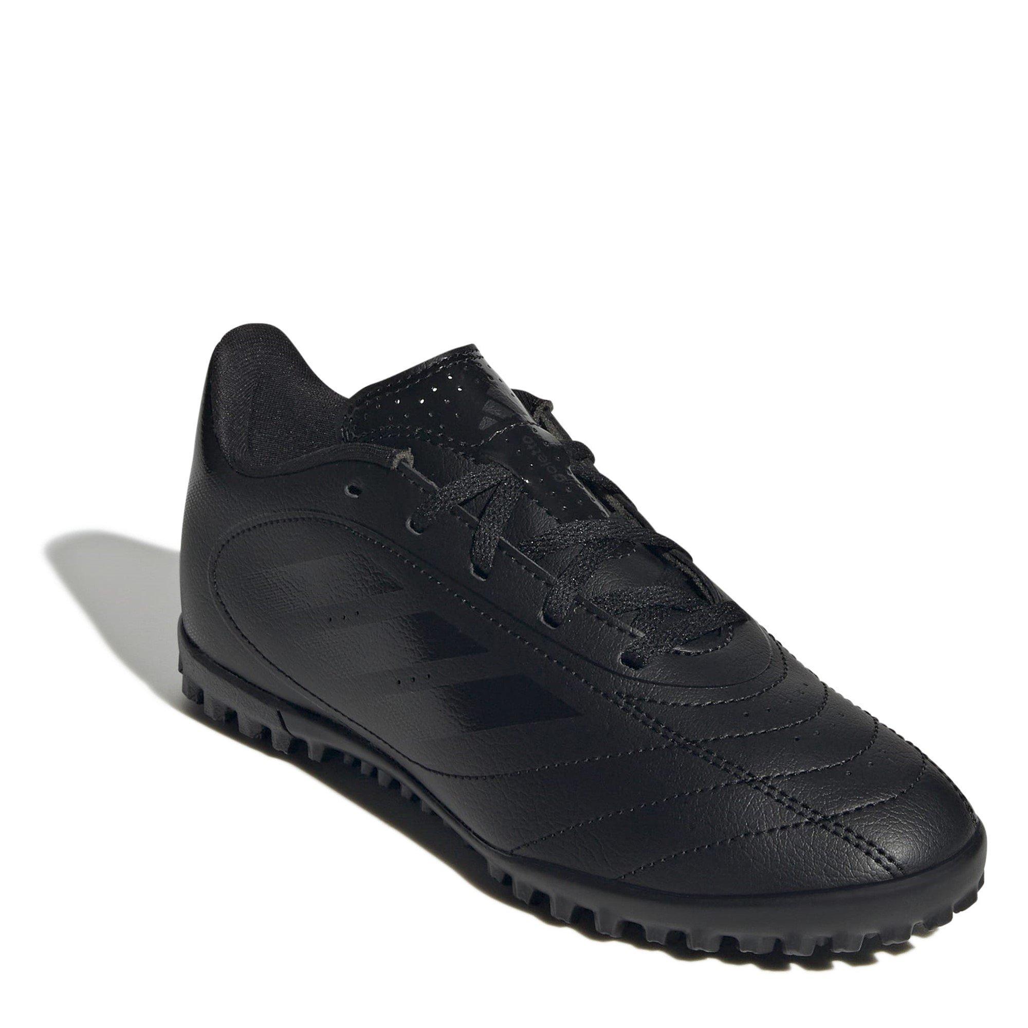 Black/Black - adidas - Goletto Juniors Astro Turf Football Boots - 3