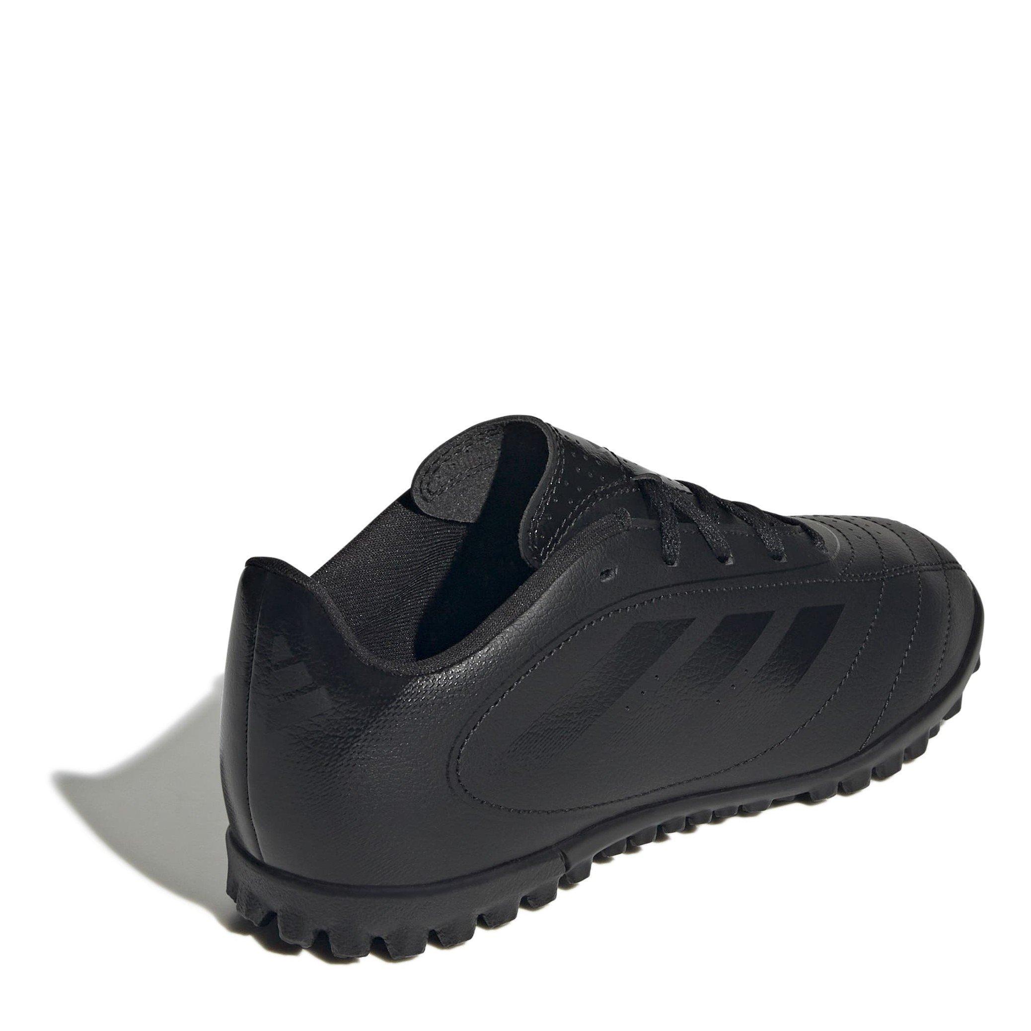 Black/Black - adidas - Goletto Juniors Astro Turf Football Boots - 4
