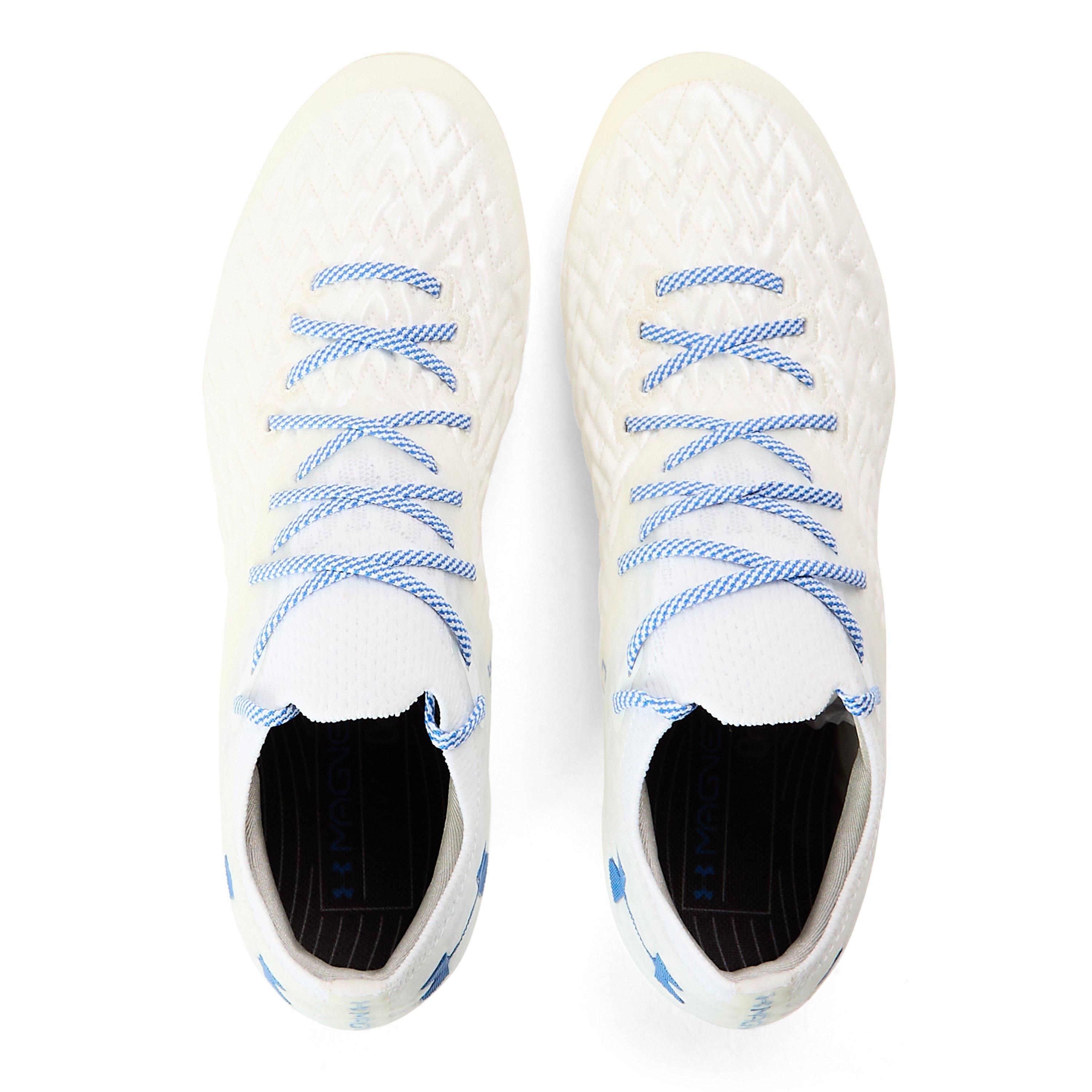 Hvid - Under Armour - Kids' Tm Cl Mag Prohyb Astro Turf Football Boots - 4