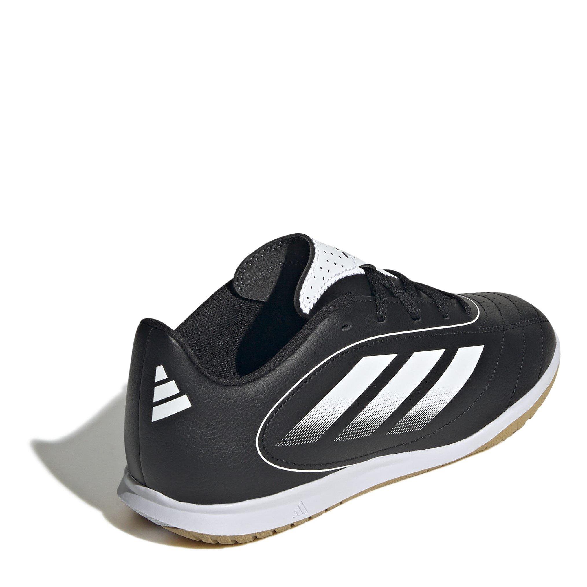 Nero/Bianco - adidas - Goletto Indoor Court Trainers Junior - 4