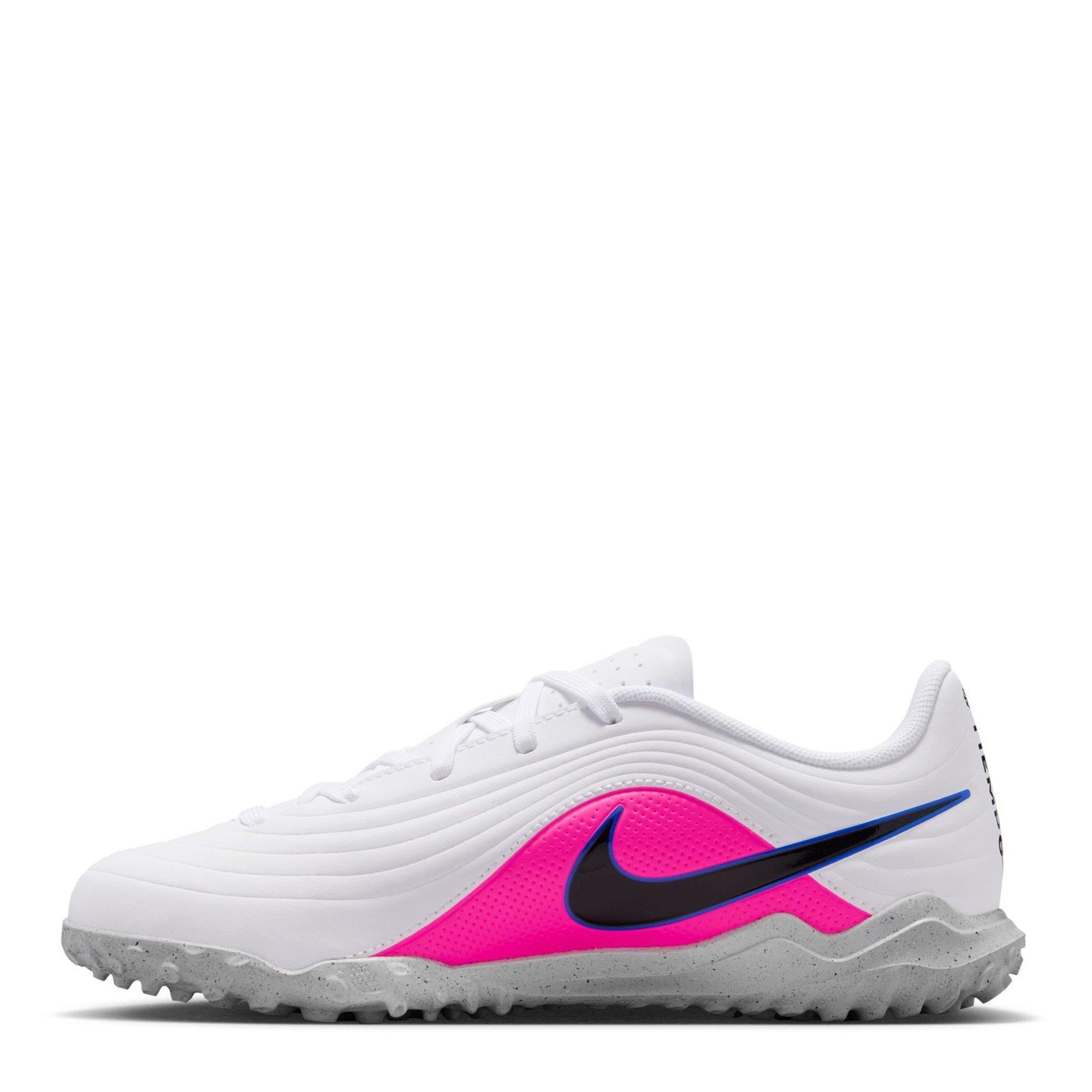 Blau/Weiß/Rosa - Nike - Tiempo Club Junior Astro Turf Football Boots - 2