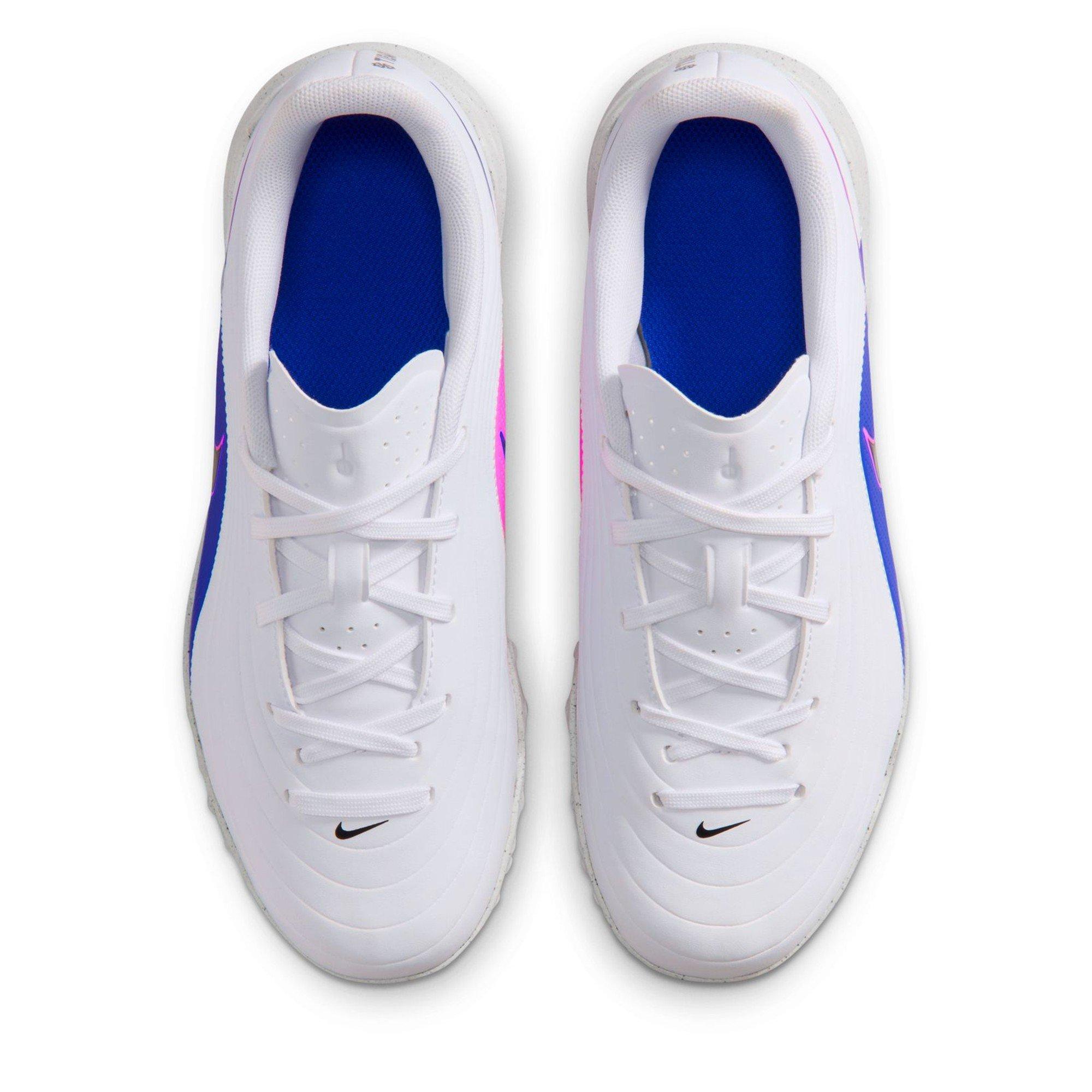 Blau/Weiß/Rosa - Nike - Tiempo Club Junior Astro Turf Football Boots - 6