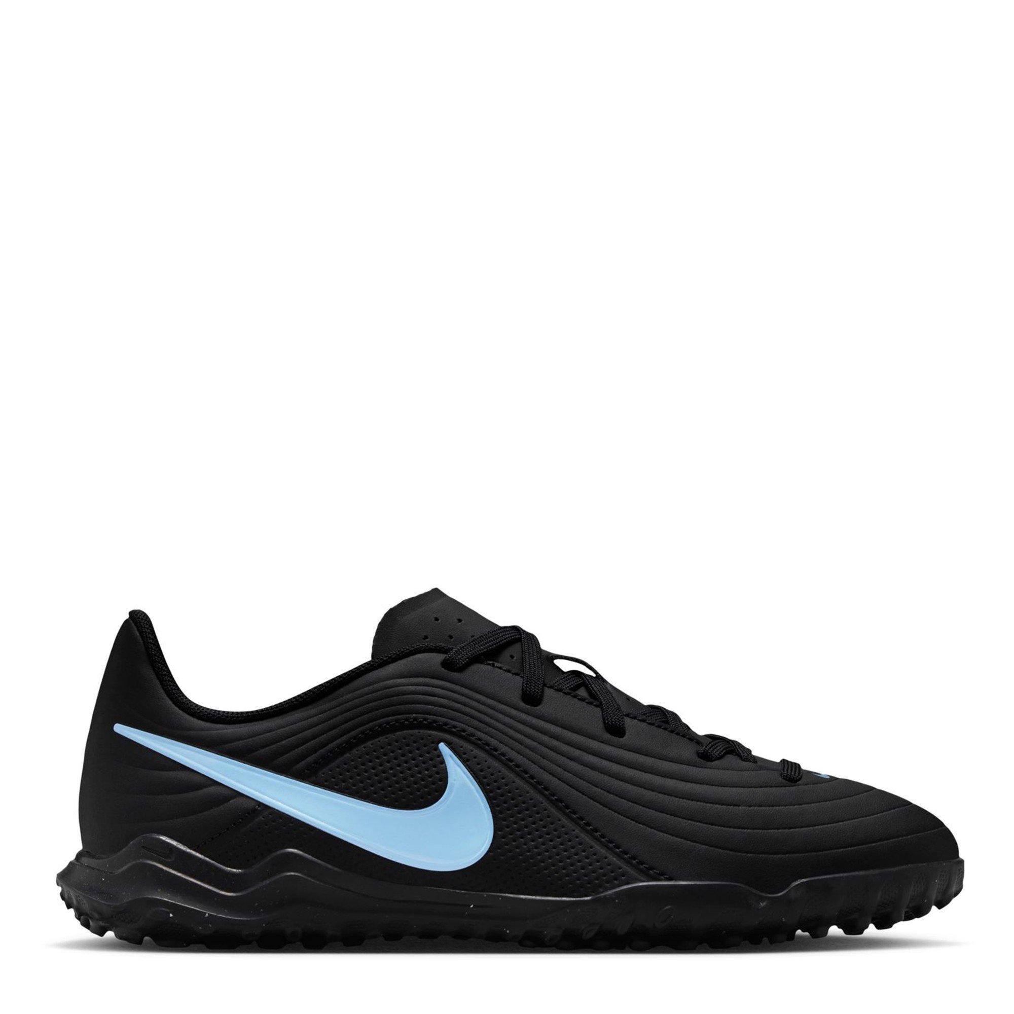 Black/Blue - Nike - Tiempo Club Junior Astro Turf Football Boots - 1