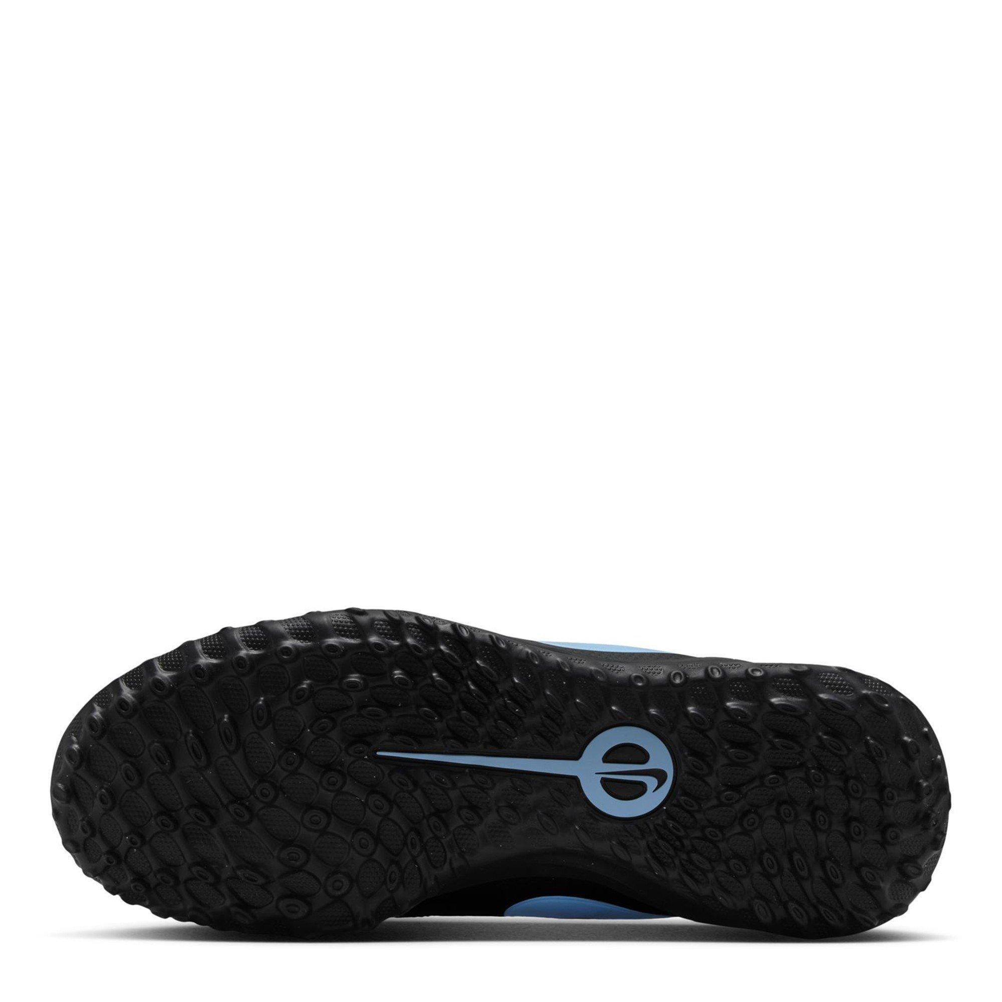 Black/Blue - Nike - Tiempo Club Junior Astro Turf Football Boots - 3