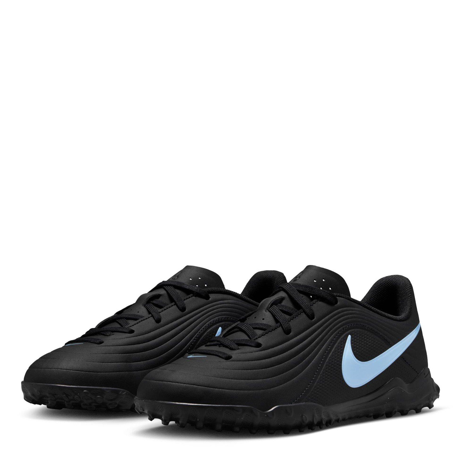 Black/Blue - Nike - Tiempo Club Junior Astro Turf Football Boots - 4