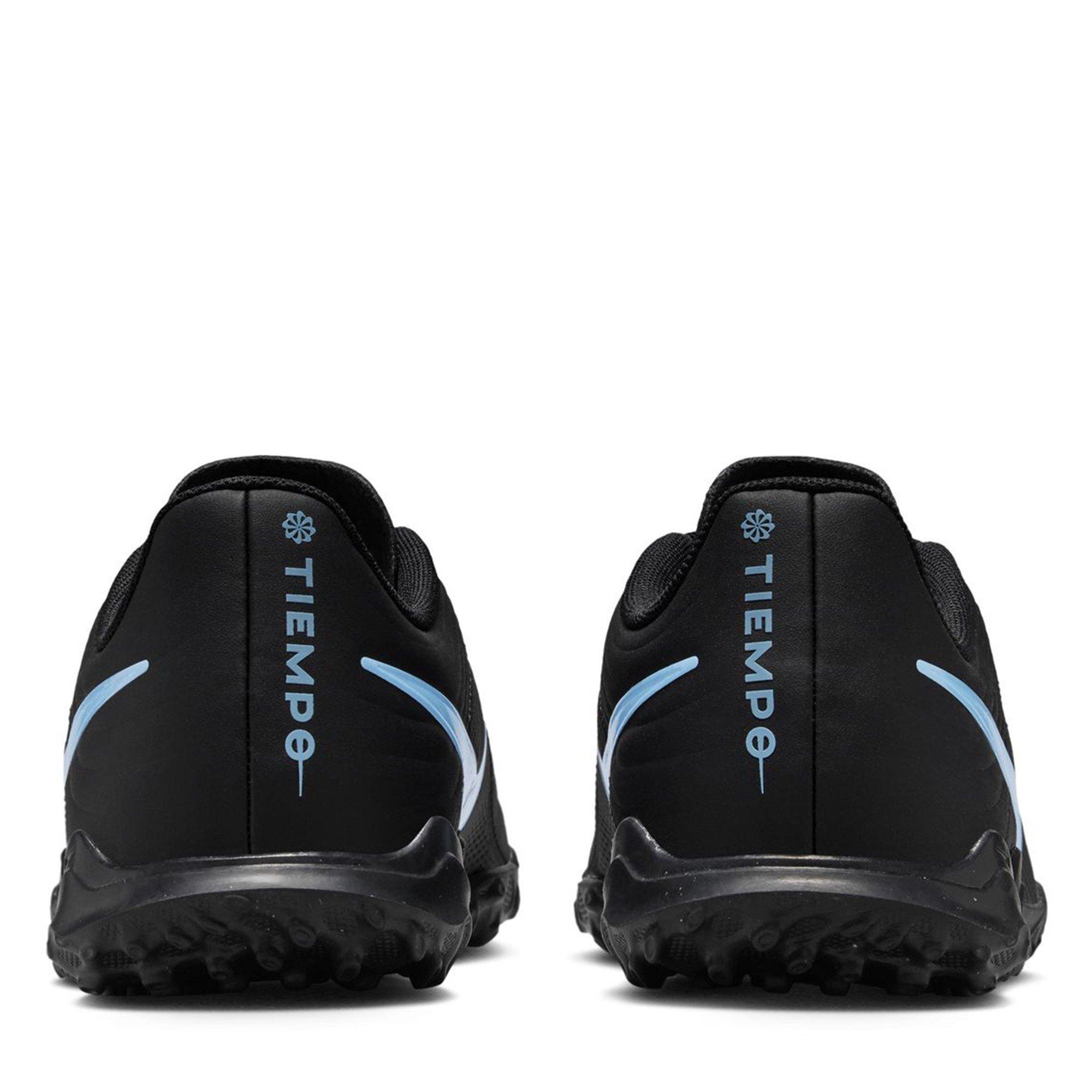 Black/Blue - Nike - Tiempo Club Junior Astro Turf Football Boots - 5