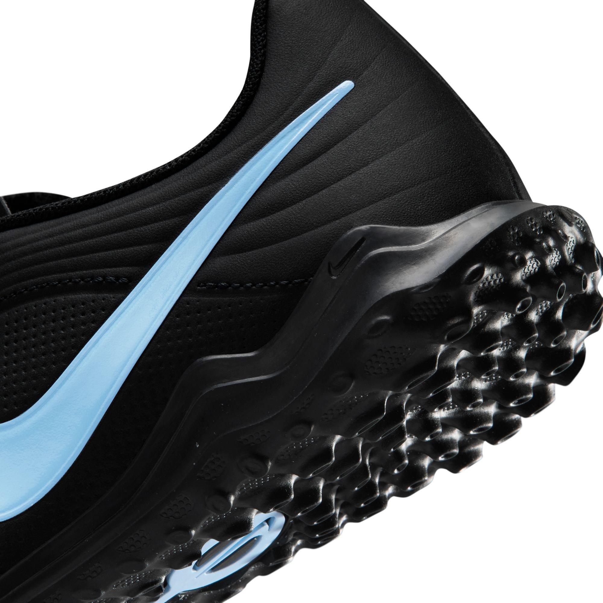 Black/Blue - Nike - Tiempo Club Junior Astro Turf Football Boots - 8