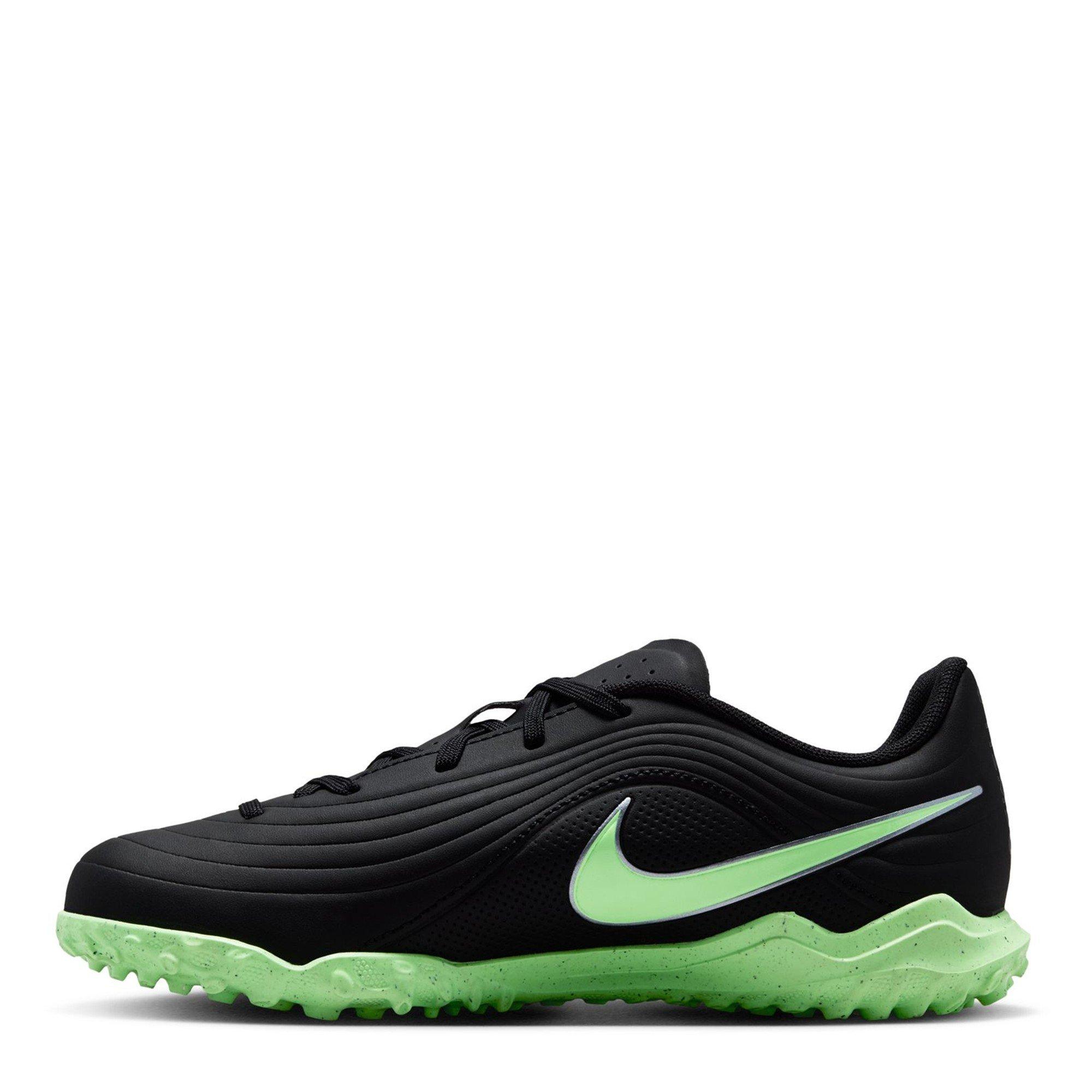 Black/Green - Nike - Tiempo Club Junior Astro Turf Football Boots - 2