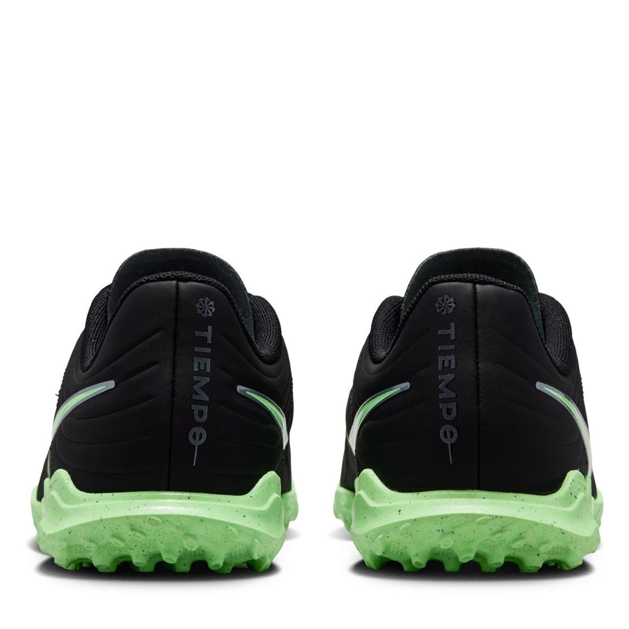 Black/Green - Nike - Tiempo Club Junior Astro Turf Football Boots - 5