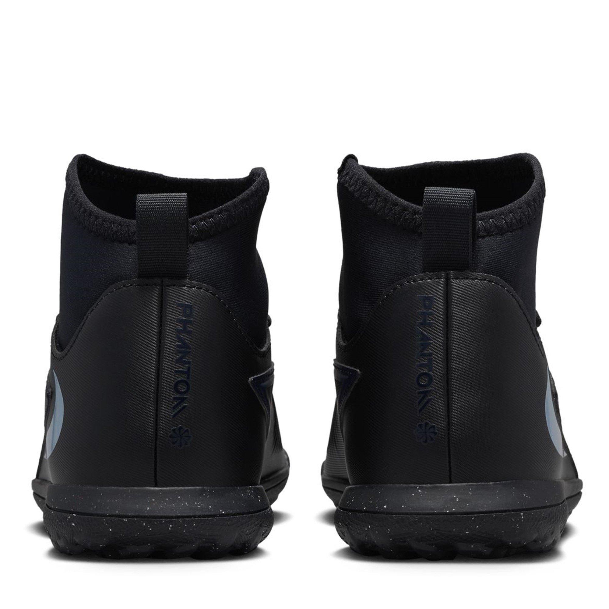 Black/Black - Nike - Phantom Club Juniors Astro Turf Football Boots - 5