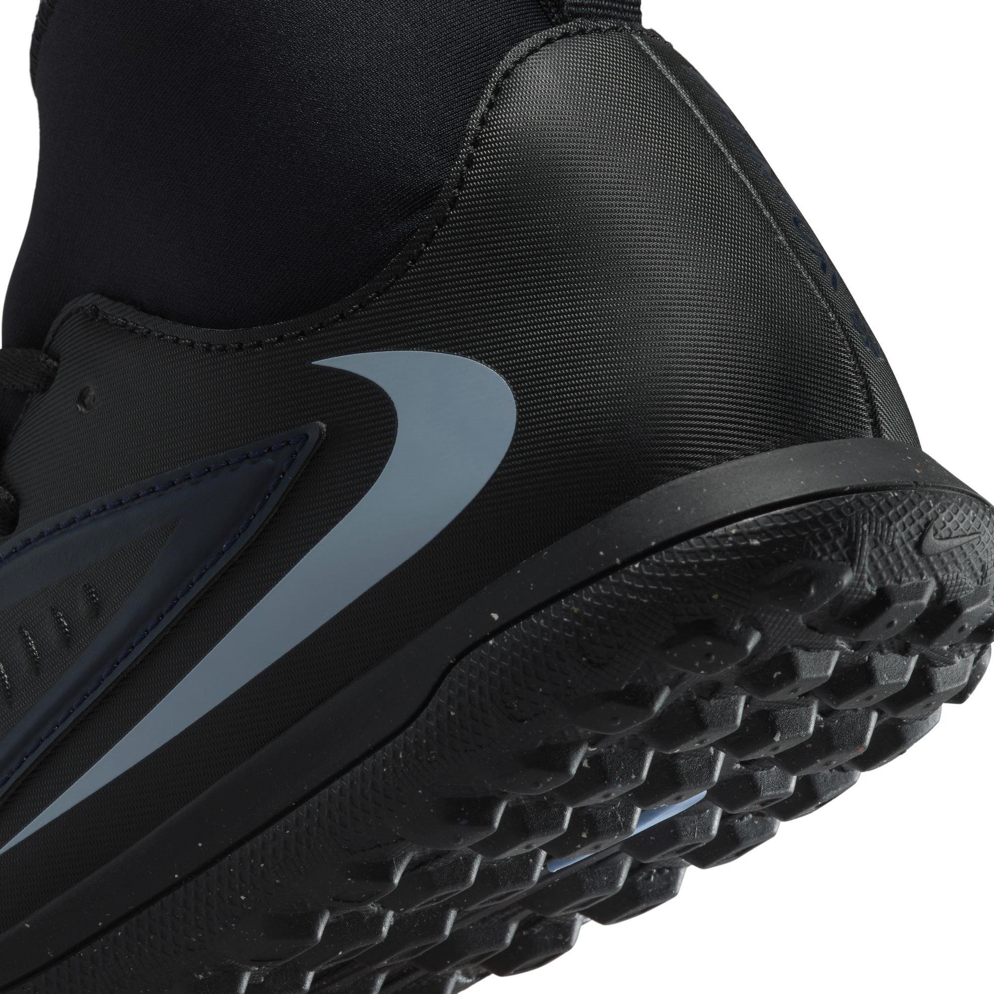 Black/Black - Nike - Phantom Club Juniors Astro Turf Football Boots - 8