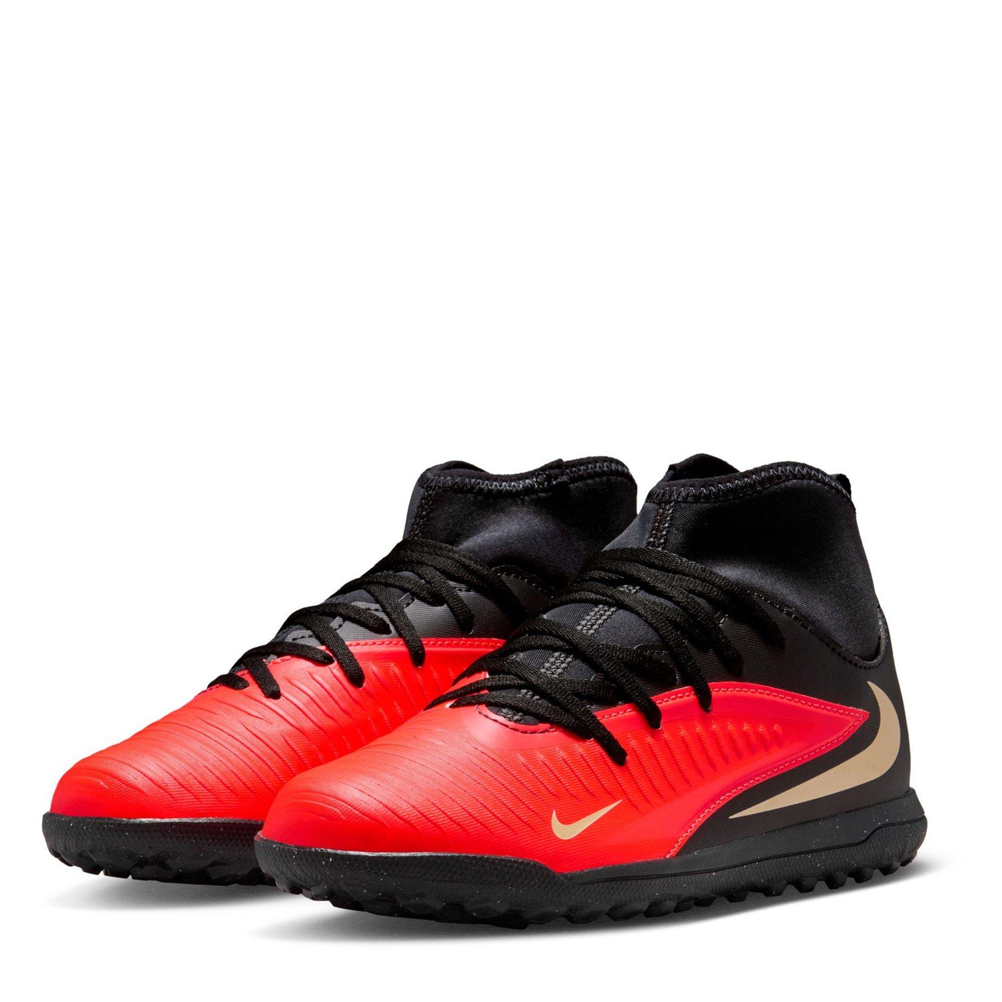 Red/Black - Nike - Phantom Club Juniors Astro Turf Football Boots - 4
