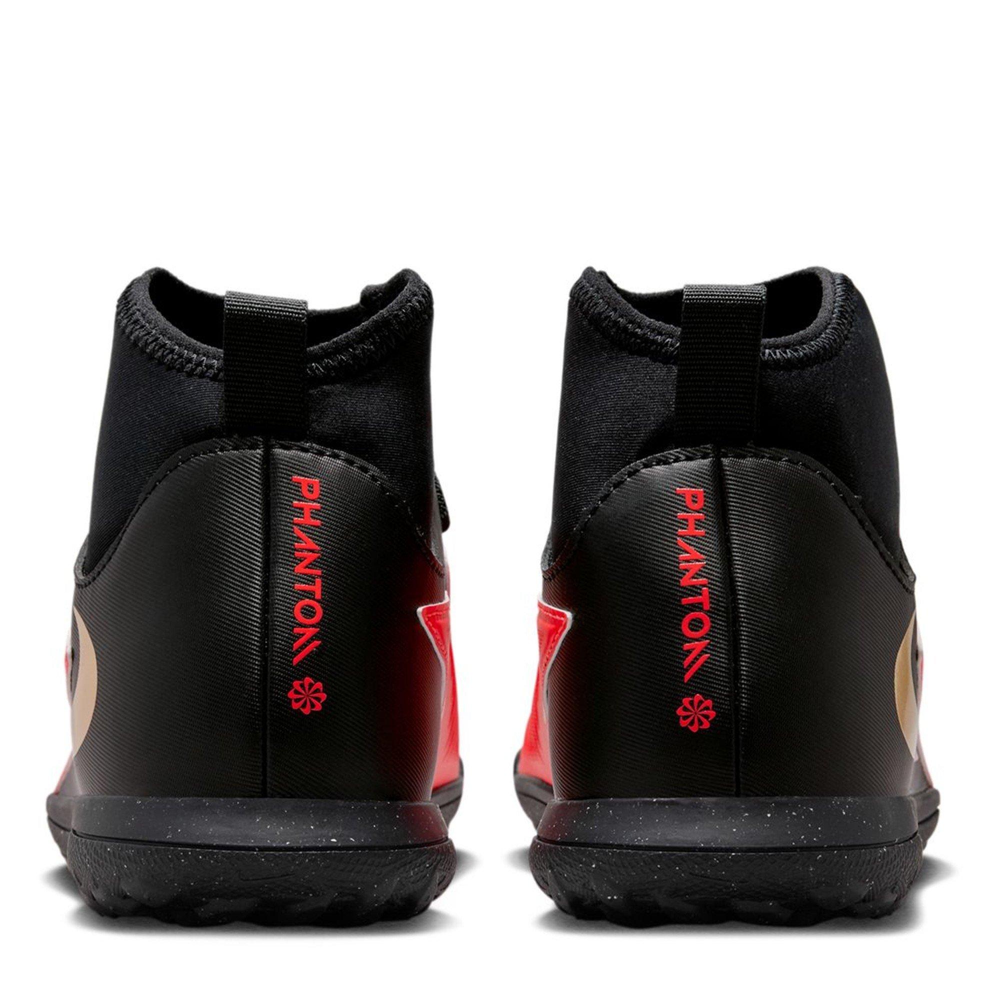 Red/Black - Nike - Phantom Club Juniors Astro Turf Football Boots - 5