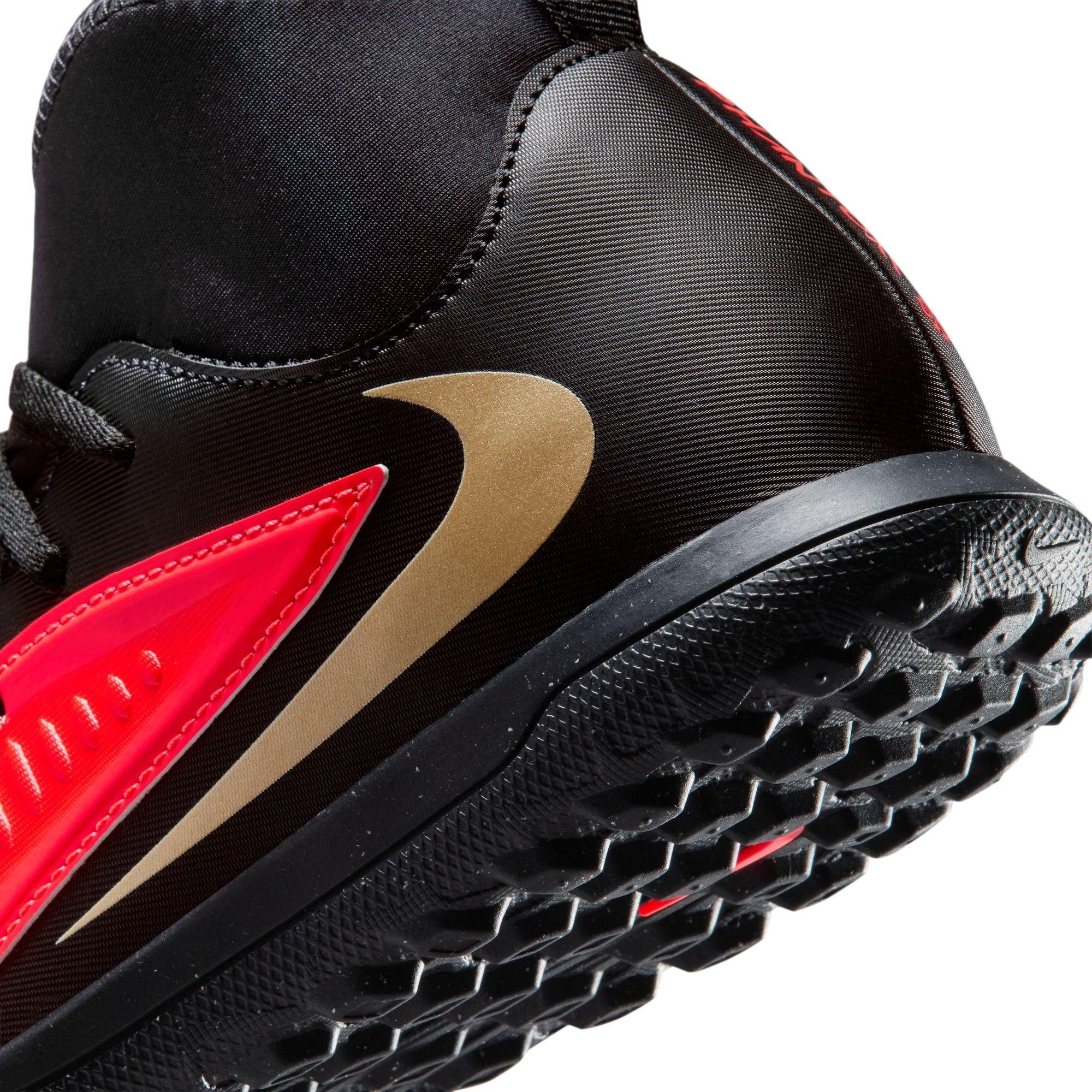 Red/Black - Nike - Phantom Club Juniors Astro Turf Football Boots - 8