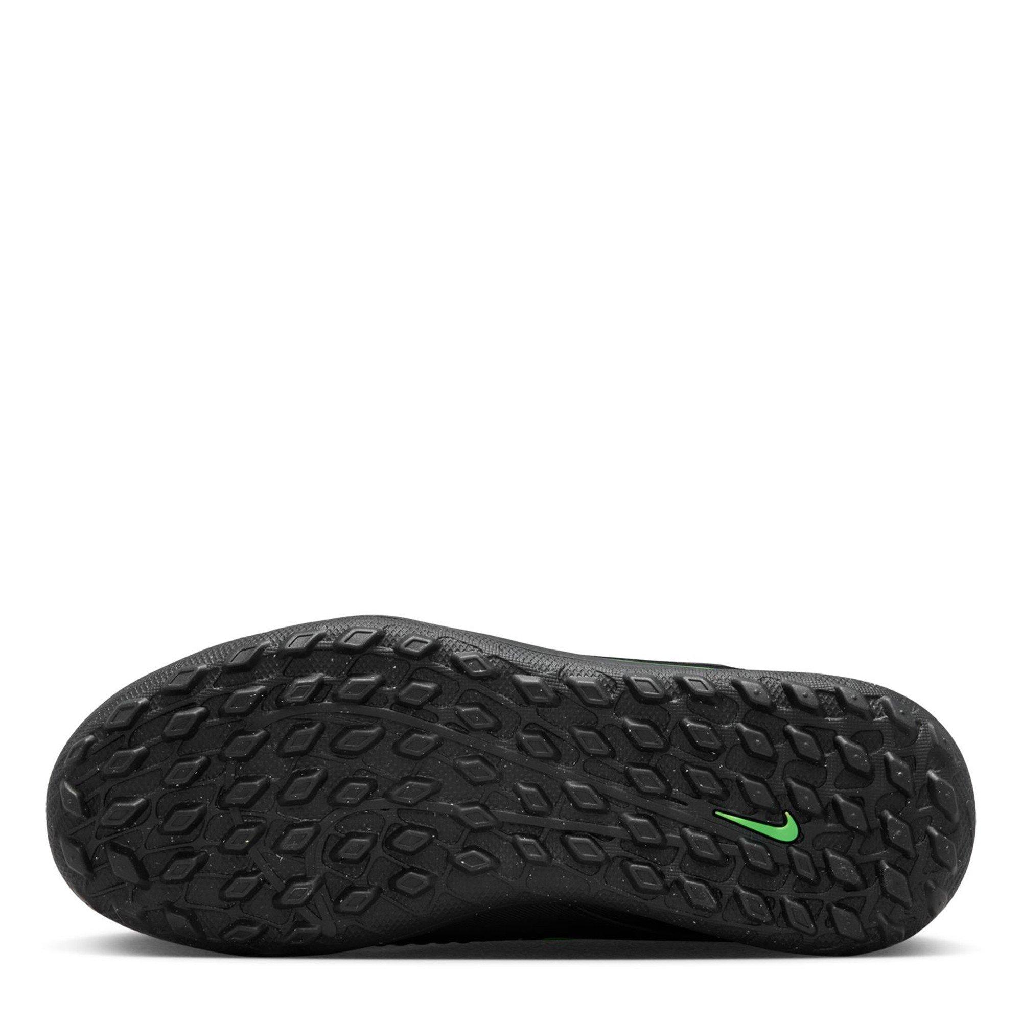 Black/Green - Nike - Phantom Club Juniors Astro Turf Football Boots - 3