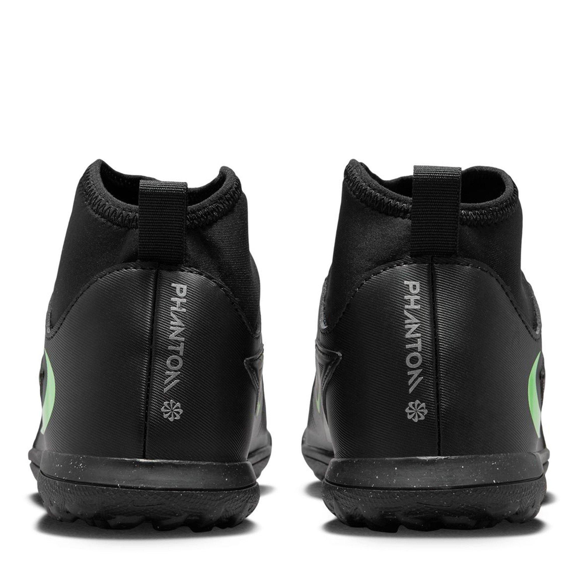 Black/Green - Nike - Phantom Club Juniors Astro Turf Football Boots - 5