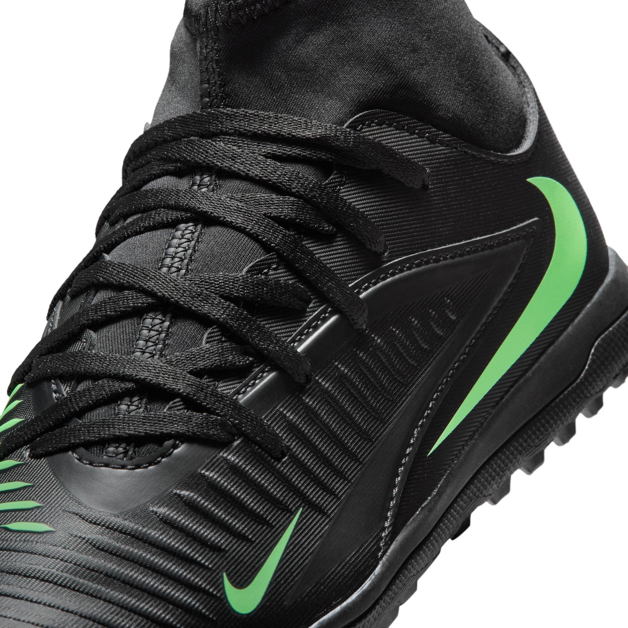 Black/Green - Nike - Phantom Club Juniors Astro Turf Football Boots - 7