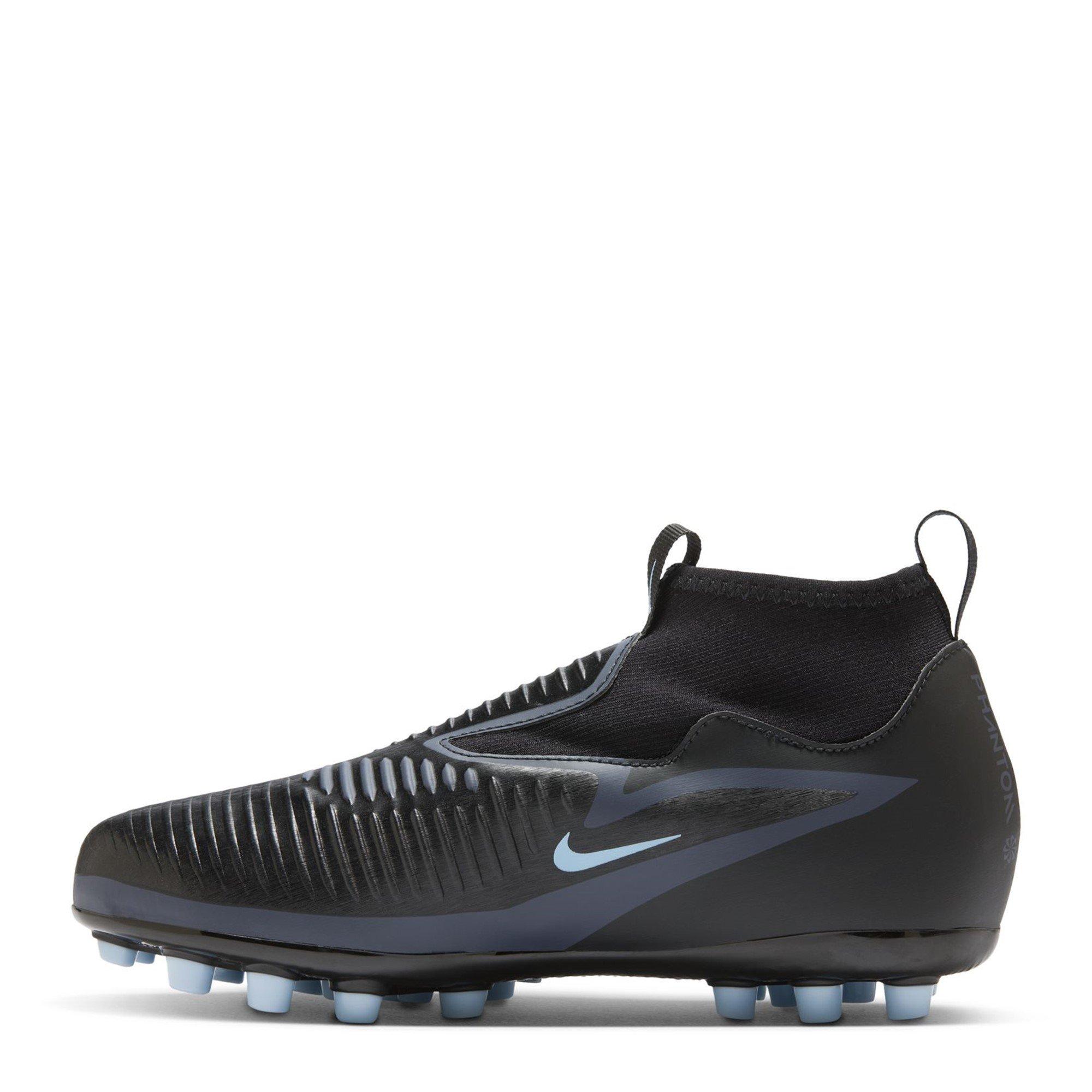 Black/Black - Nike - Phantom 6 High Academy Juniors Astro Turf Football Boots - 2