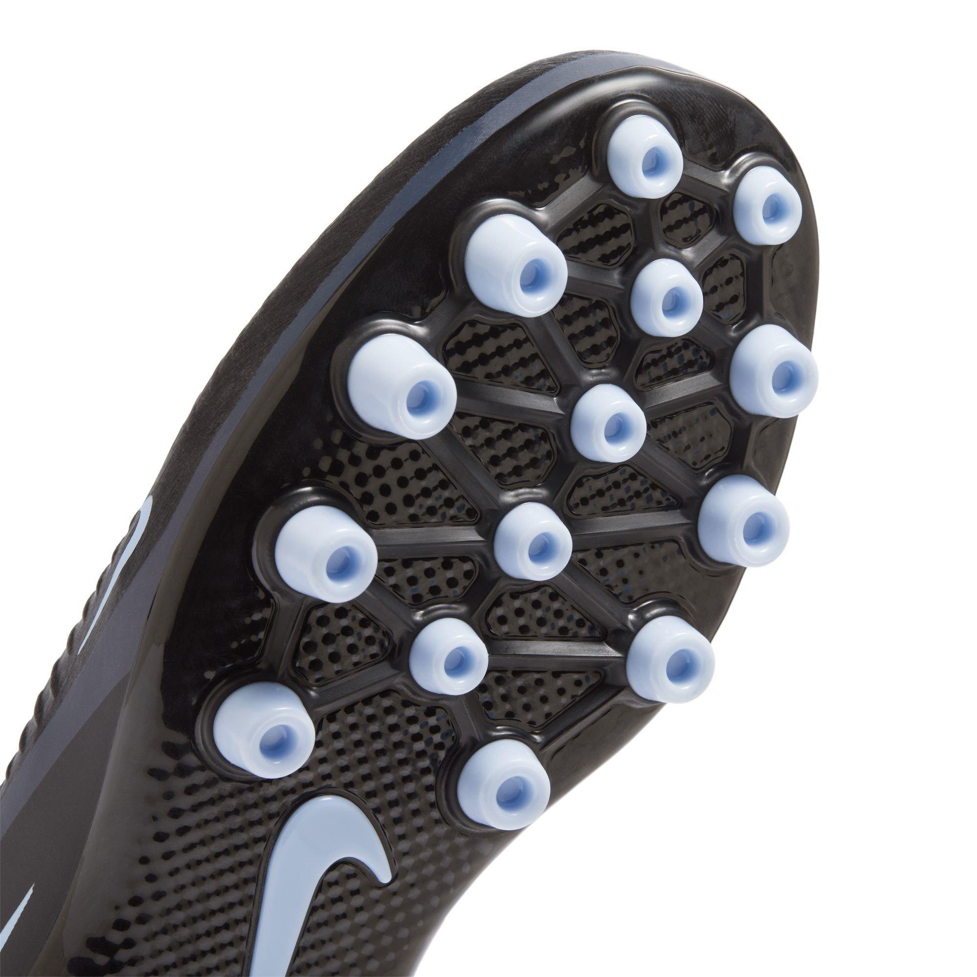 Black/Black - Nike - Phantom 6 High Academy Juniors Astro Turf Football Boots - 9