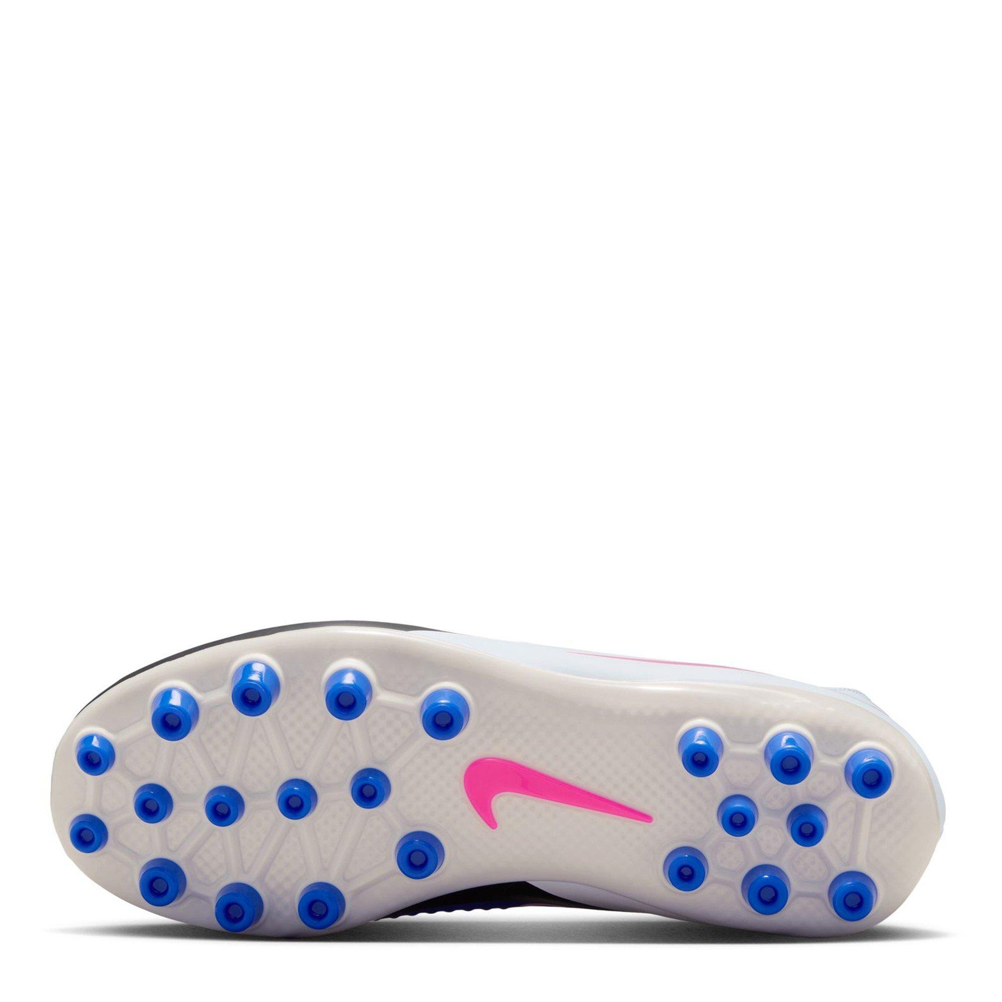Racer Blue - Nike - Phantom 6 High Academy Juniors Astro Turf Football Boots - 3