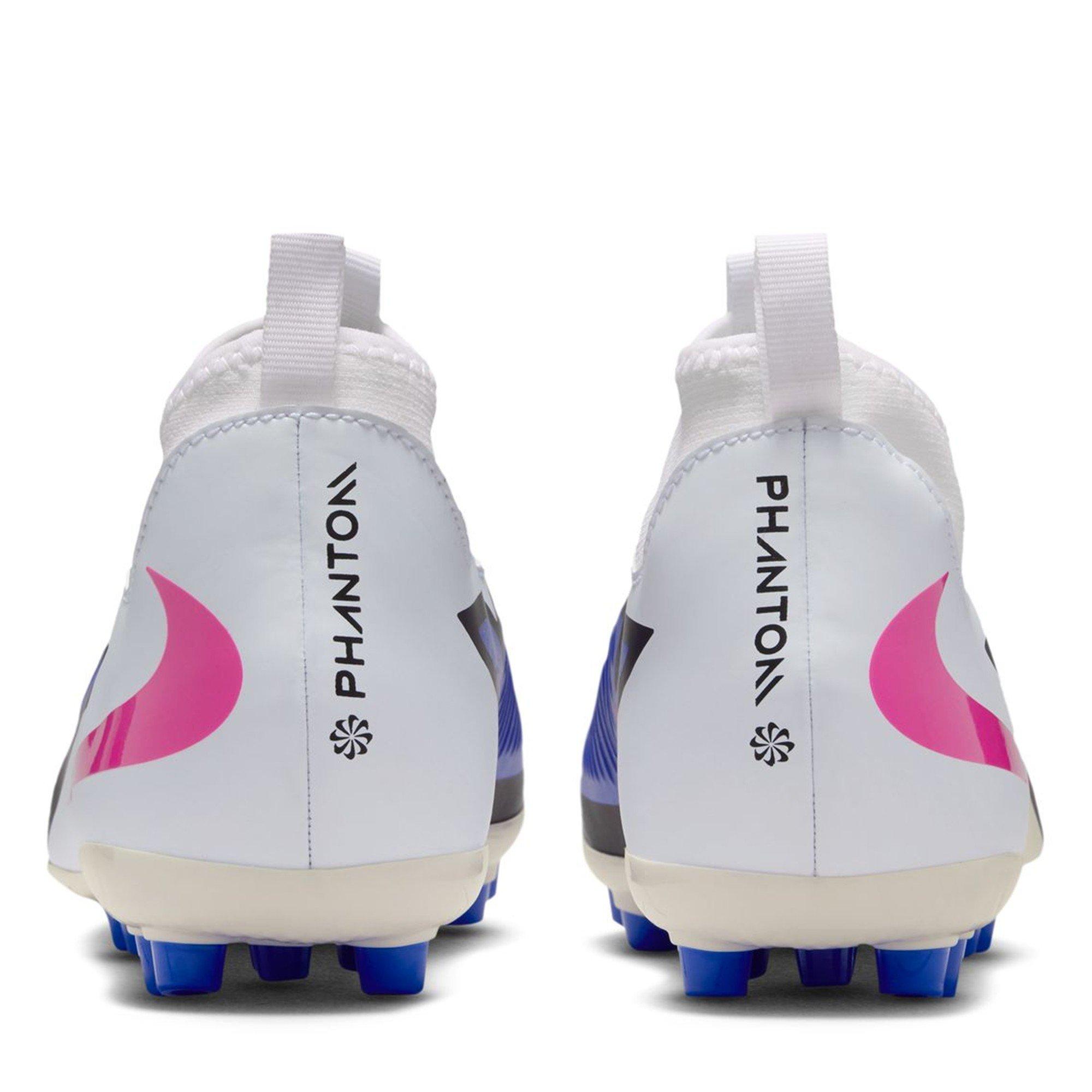 Racer Blue - Nike - Phantom 6 High Academy Juniors Astro Turf Football Boots - 5