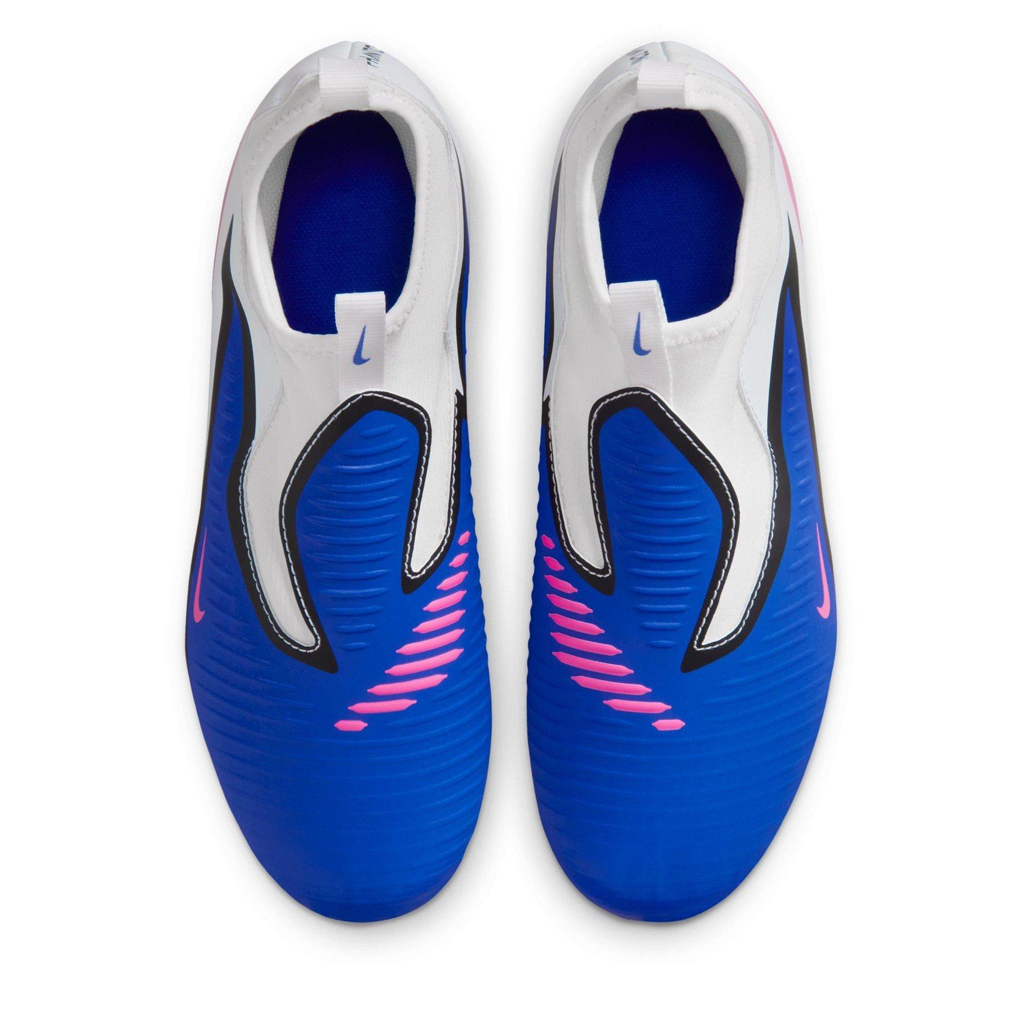 Racer Blue - Nike - Phantom 6 High Academy Juniors Astro Turf Football Boots - 6