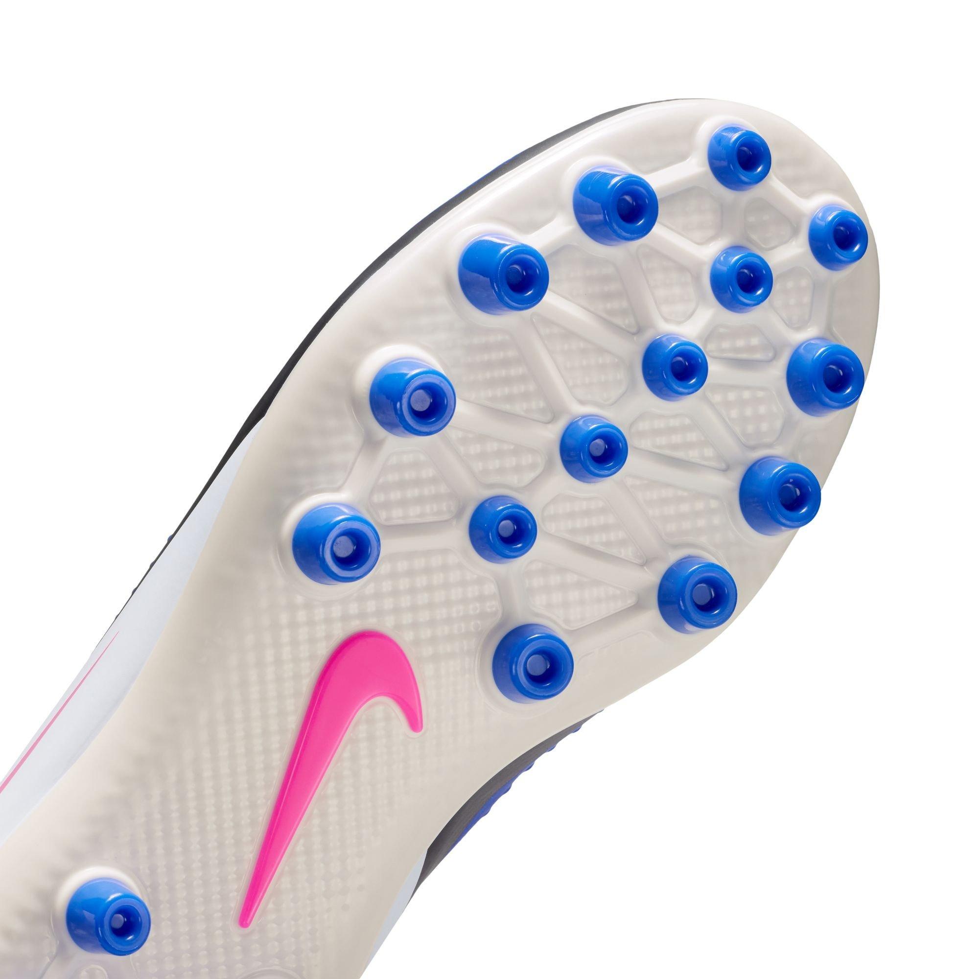 Racer Blue - Nike - Phantom 6 High Academy Juniors Astro Turf Football Boots - 9