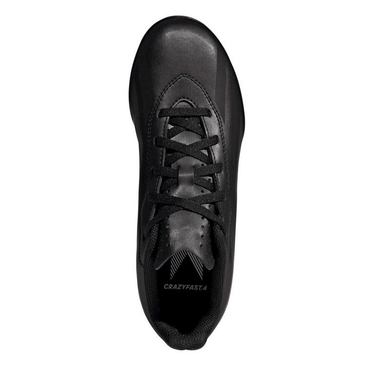 Noir/Noir - adidas - X Crazyfast Club Junior Astro Turf Football Boots - 5