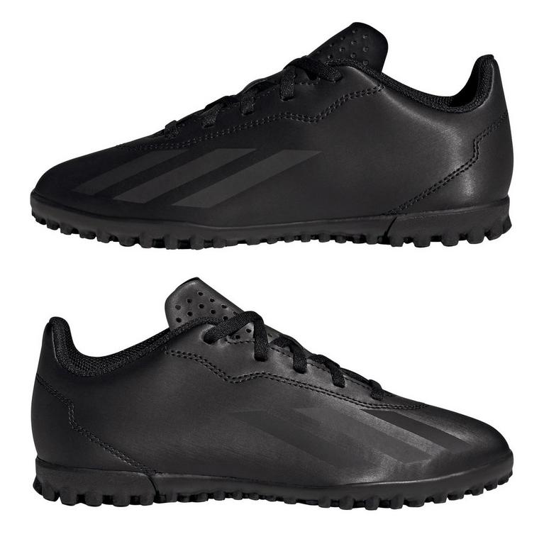 Noir/Noir - adidas - X Crazyfast Club Junior Astro Turf Football Boots - 9