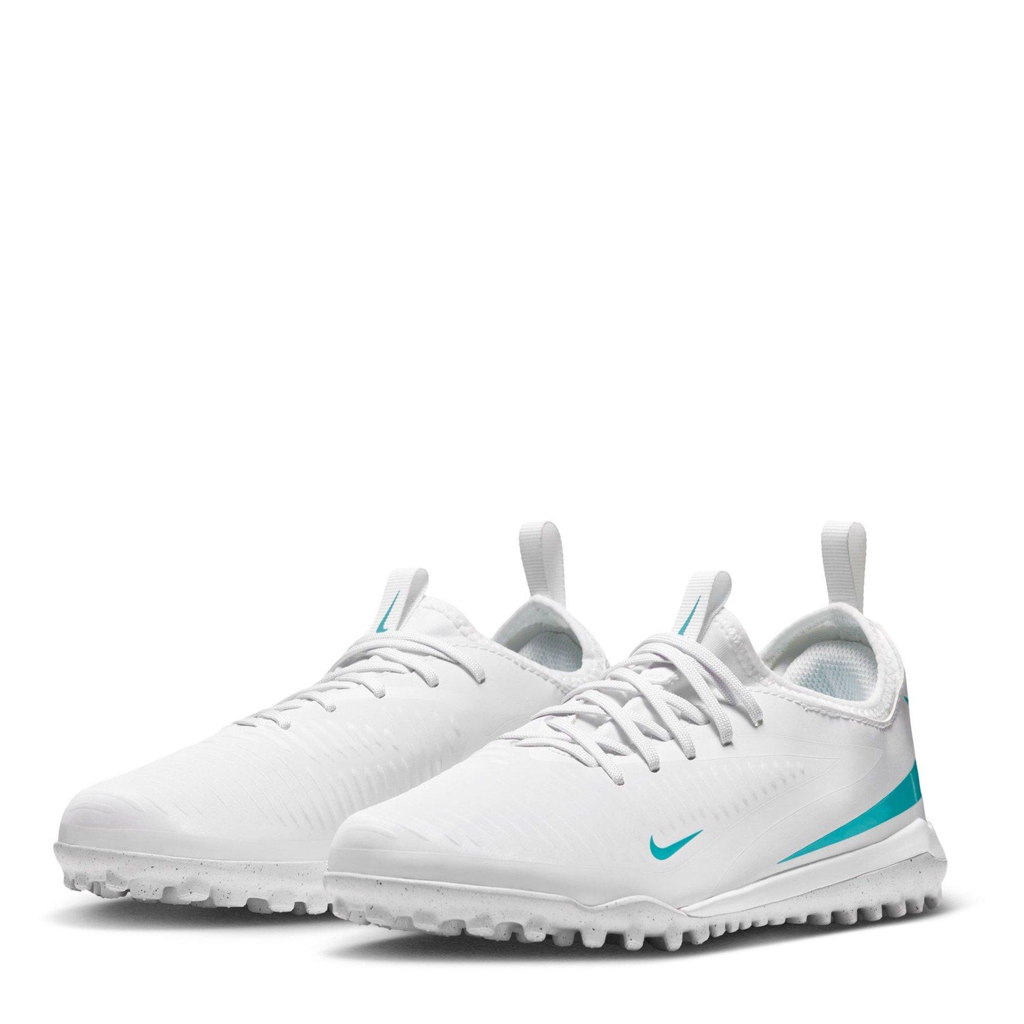 Wit/Cactus - Nike - Phantom 6 Low Academy Juniors Astro Turf Football Boots - 4