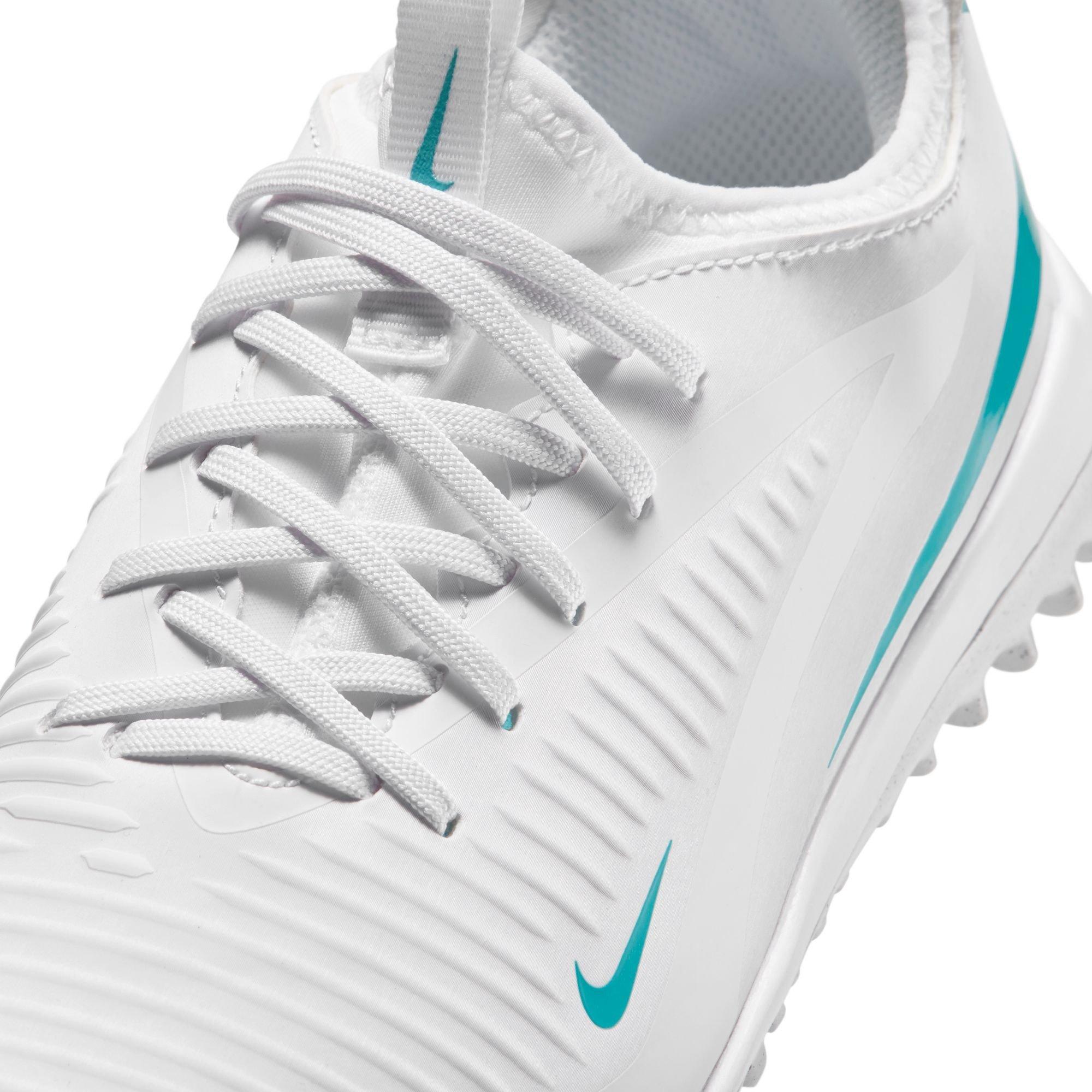 Wit/Cactus - Nike - Phantom 6 Low Academy Juniors Astro Turf Football Boots - 7