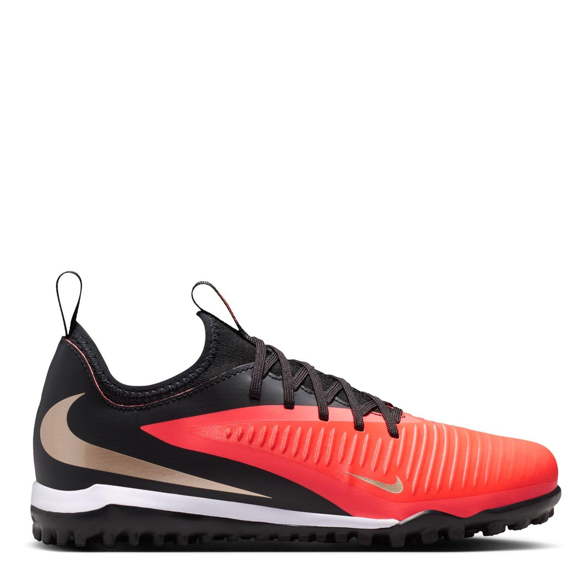 Red/Black - Nike - Phantom 6 Low Academy Juniors Astro Turf Football Boots - 1