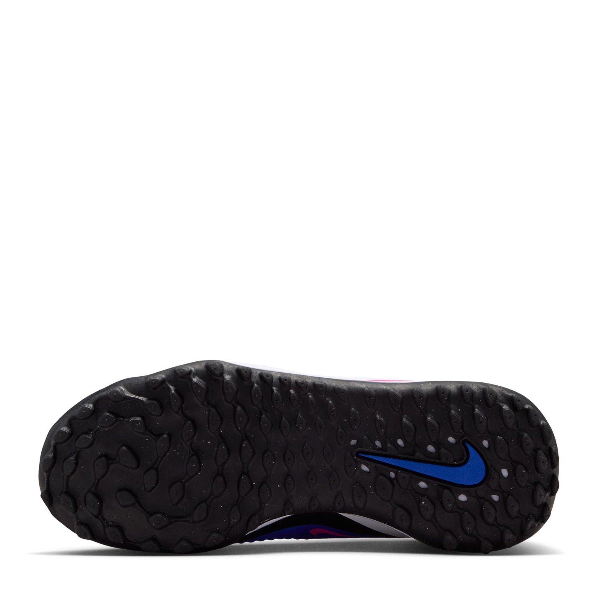 Blue/Wht/Pink - Nike - Phantom 6 Low Academy Juniors Astro Turf Football Boots - 3