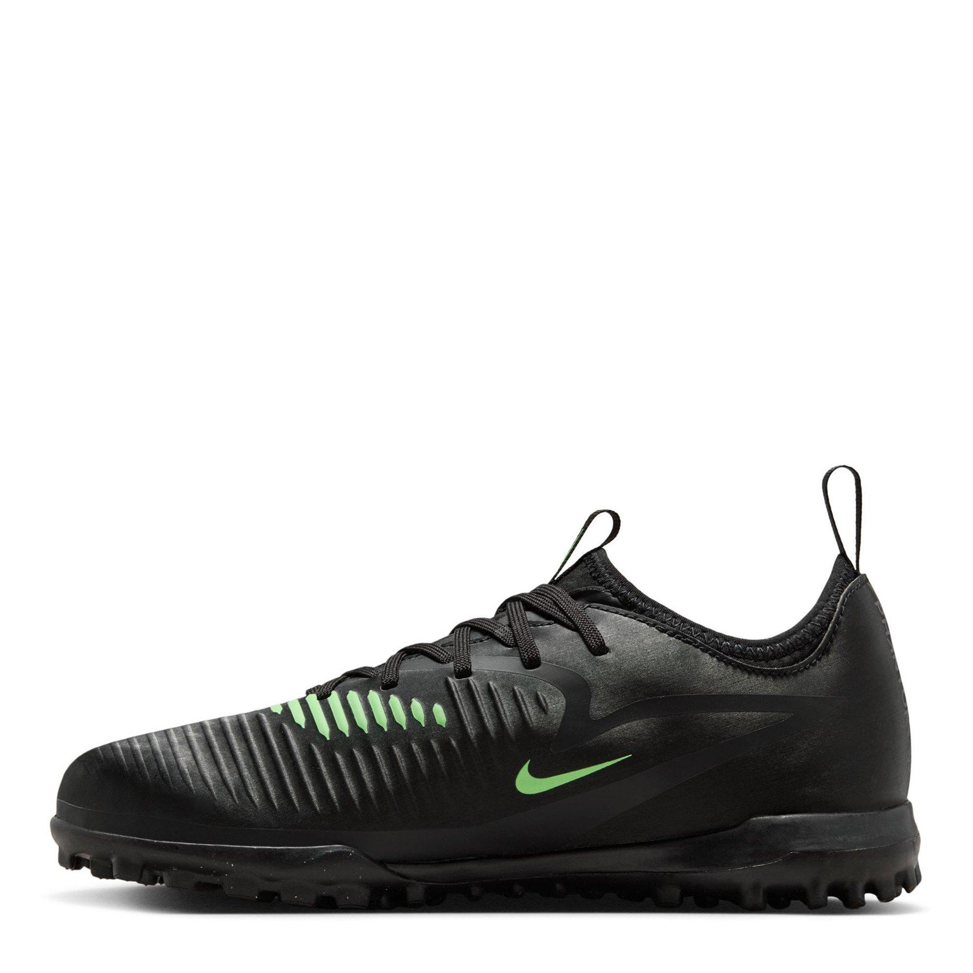 Zwart/Groen - Nike - Phantom 6 Low Academy Juniors Astro Turf Football Boots - 2