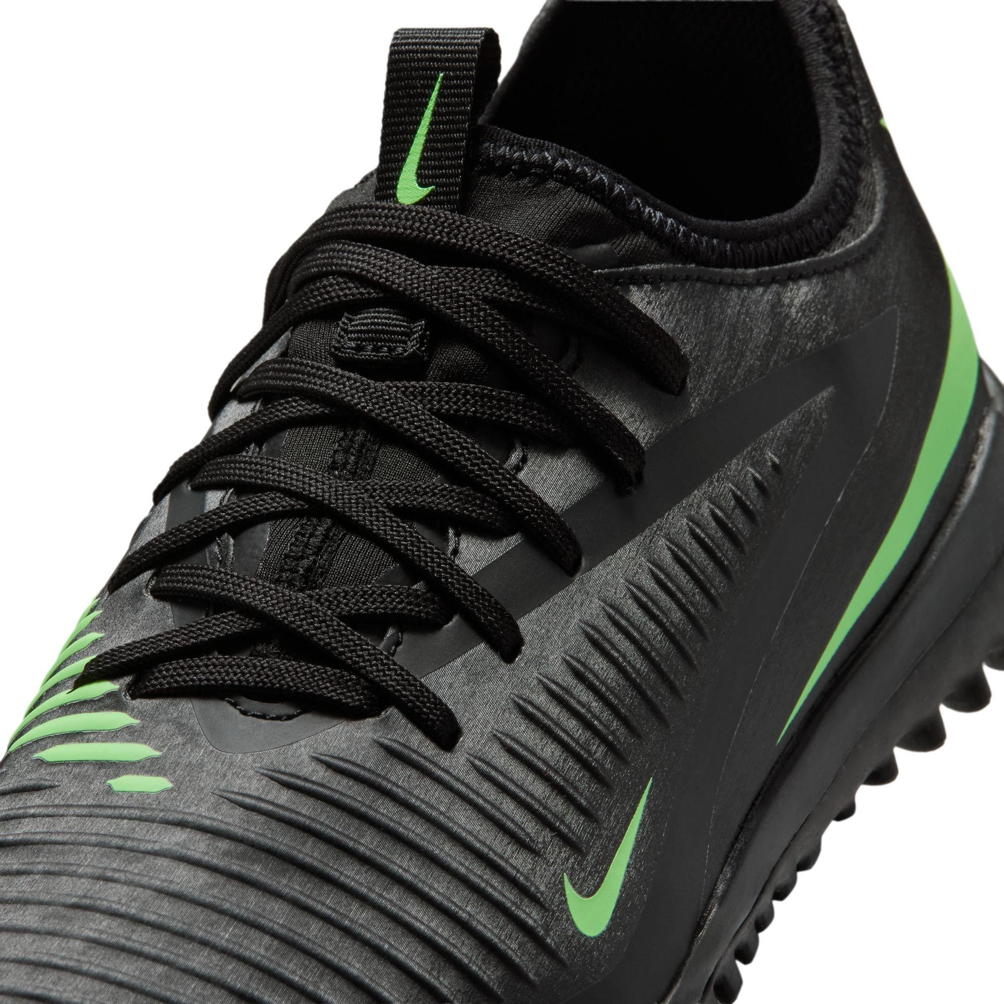 Zwart/Groen - Nike - Phantom 6 Low Academy Juniors Astro Turf Football Boots - 7