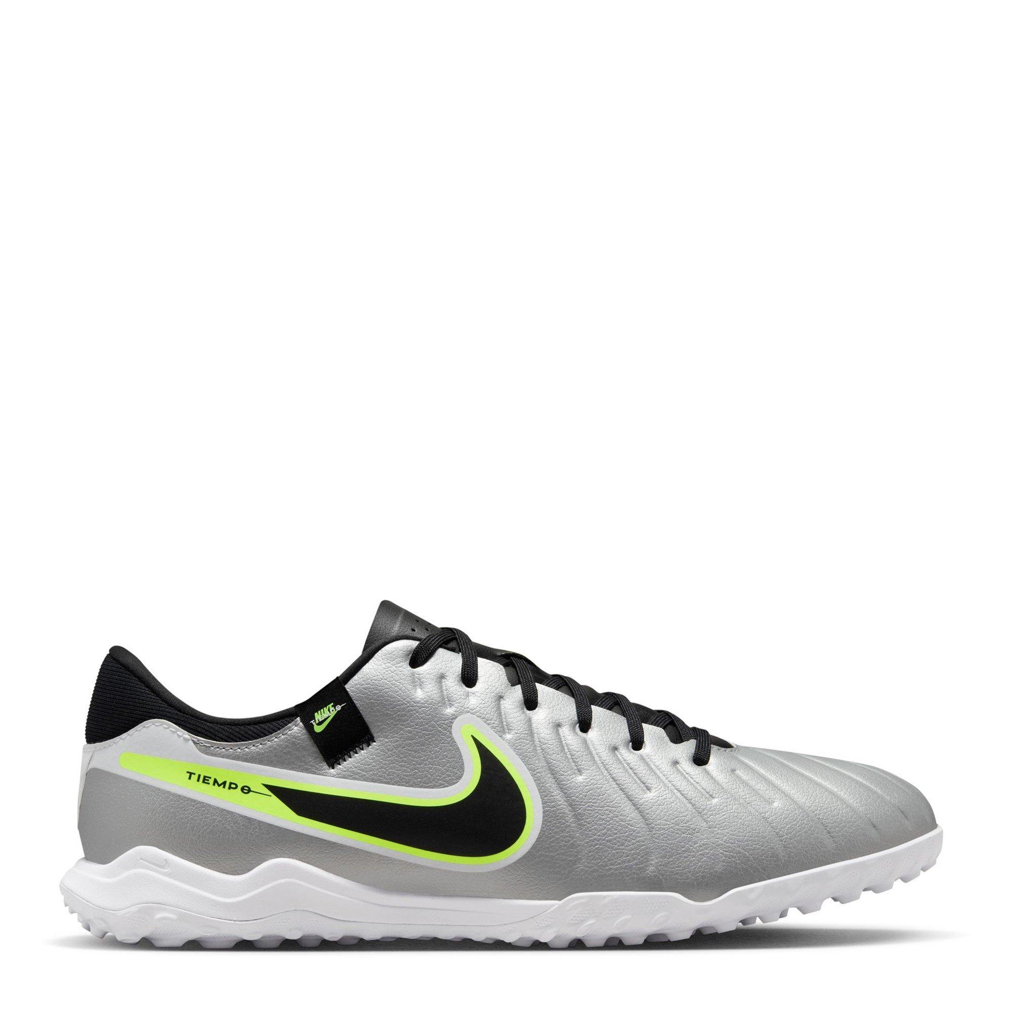 Metallic Zilver - Nike - Tiempo Legend 10 Academy Juniors Astro Turf Football Boots - 1