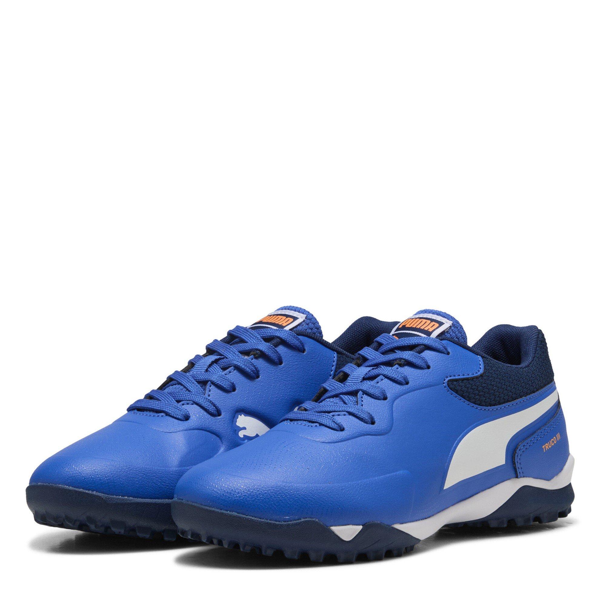 Puma  Kids Kids' Truco Iii Astro Turf Football Boots - Mountain Blu - 4.5 (37.5)