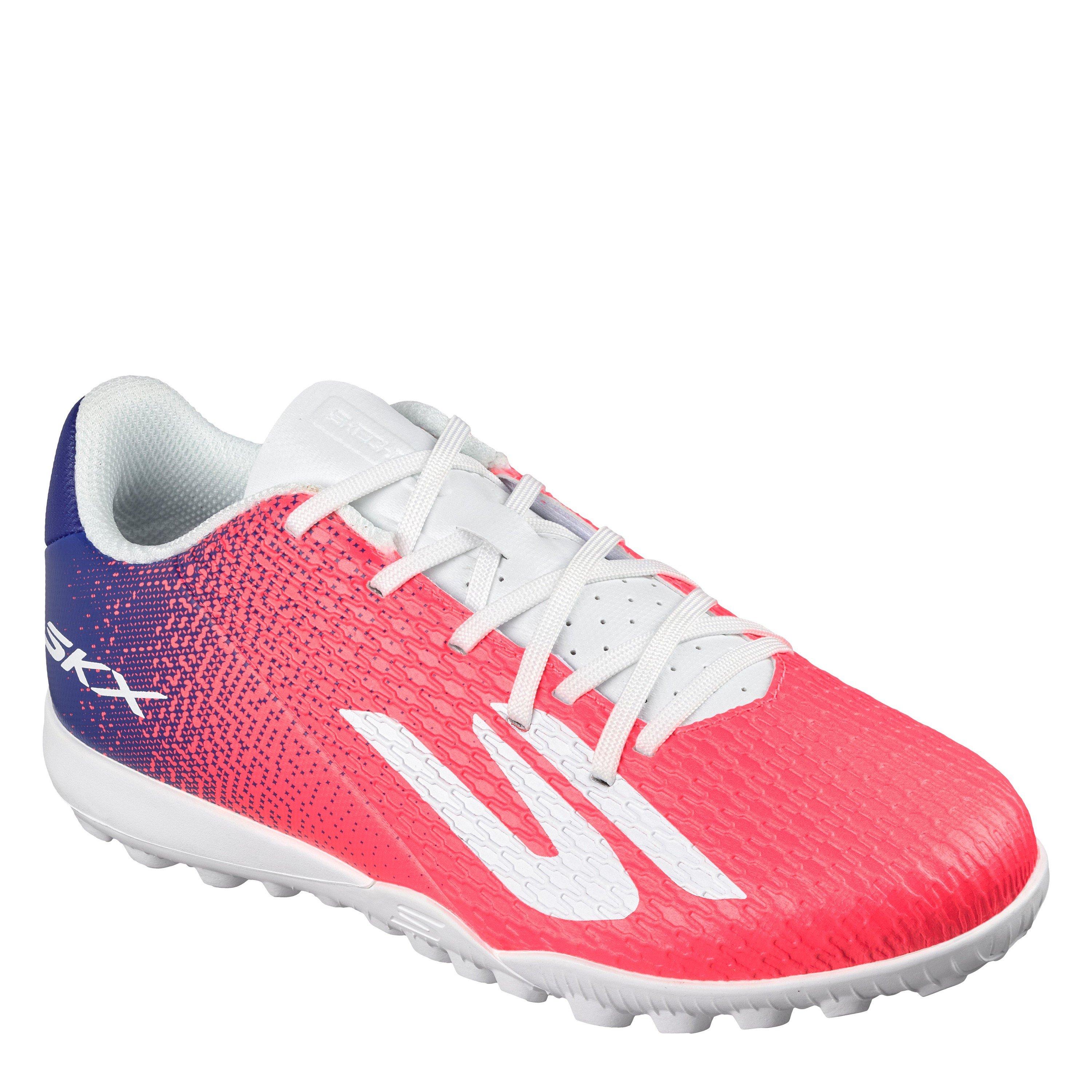 Blue/Pink - Skechers - Kids' SKX .4 Astro Turf Football Boot - 3