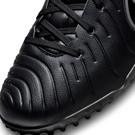 Noir/Chrome - Nike - Tiempo Legend 10 Academy Junior Astro Turf Football Shoes - 7