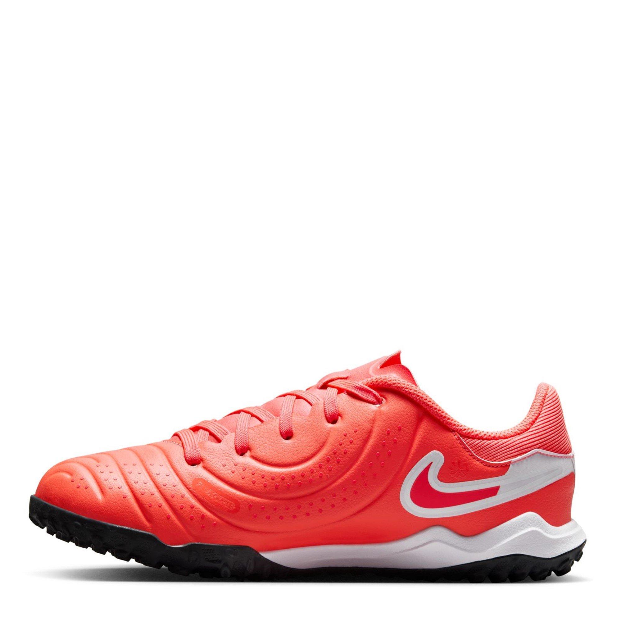 Rood/Wit - Nike - Tiempo Legend 10 Academy Juniors Astro Turf Football Boots - 2