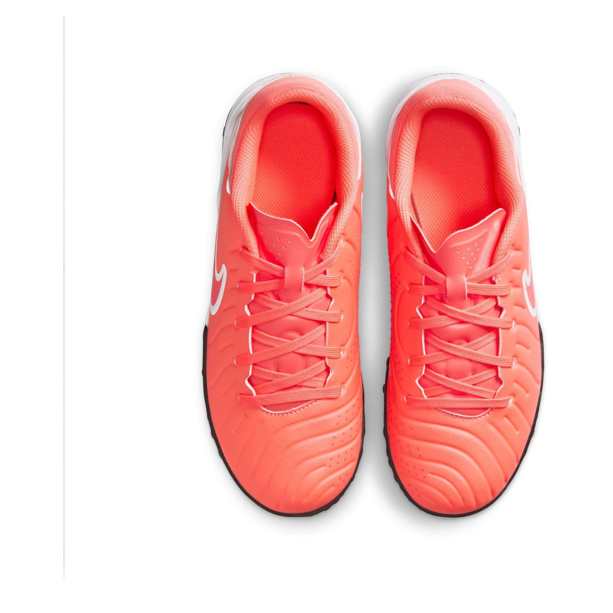 Rood/Wit - Nike - Tiempo Legend 10 Academy Juniors Astro Turf Football Boots - 6