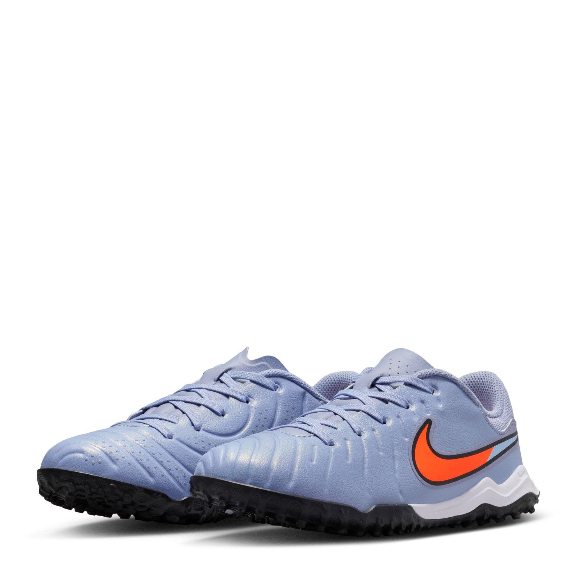 Blauw/Zwart - Nike - Tiempo Legend 10 Academy Juniors Astro Turf Football Boots - 4
